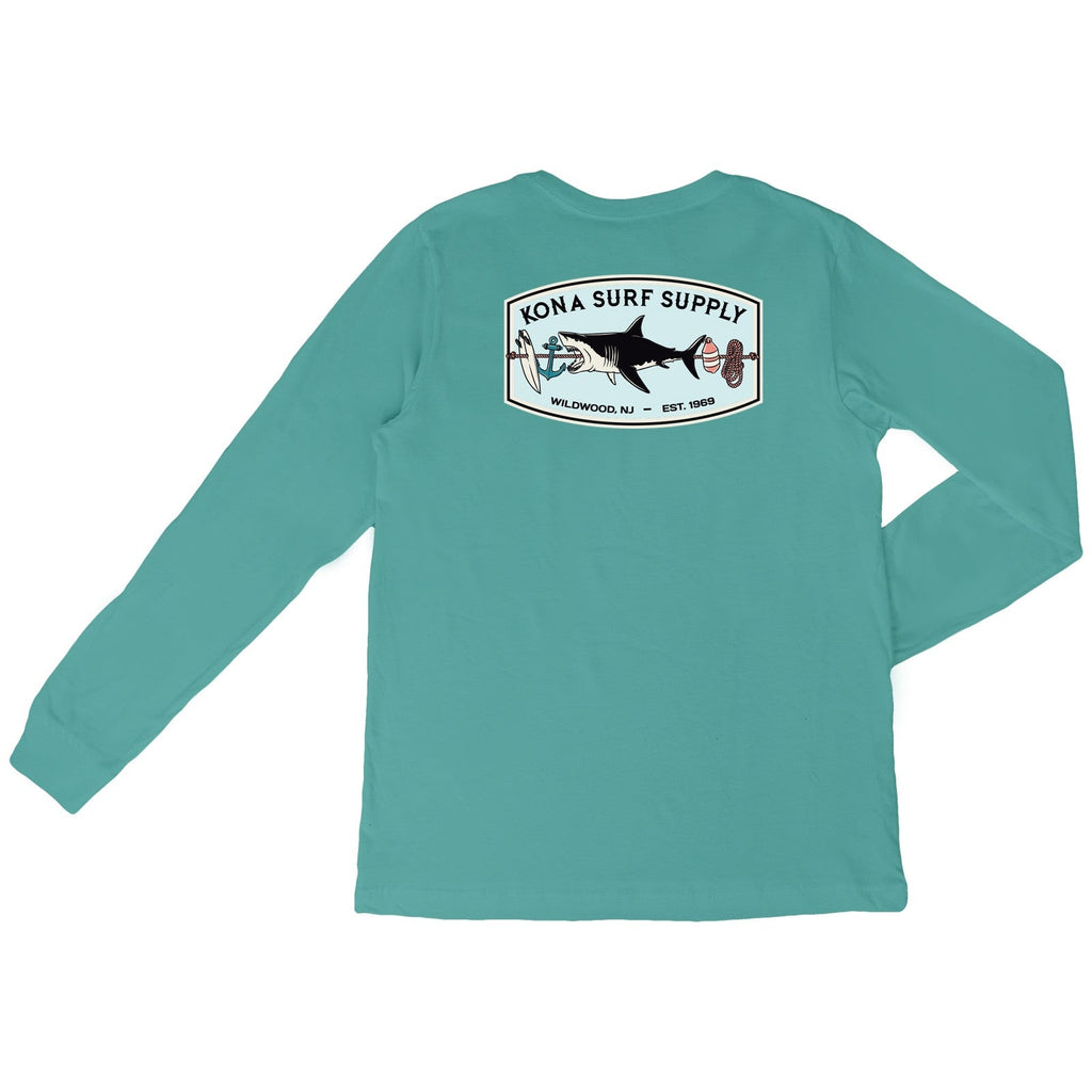 Shark Kabob 2 Mens Long Sleeve Shirt