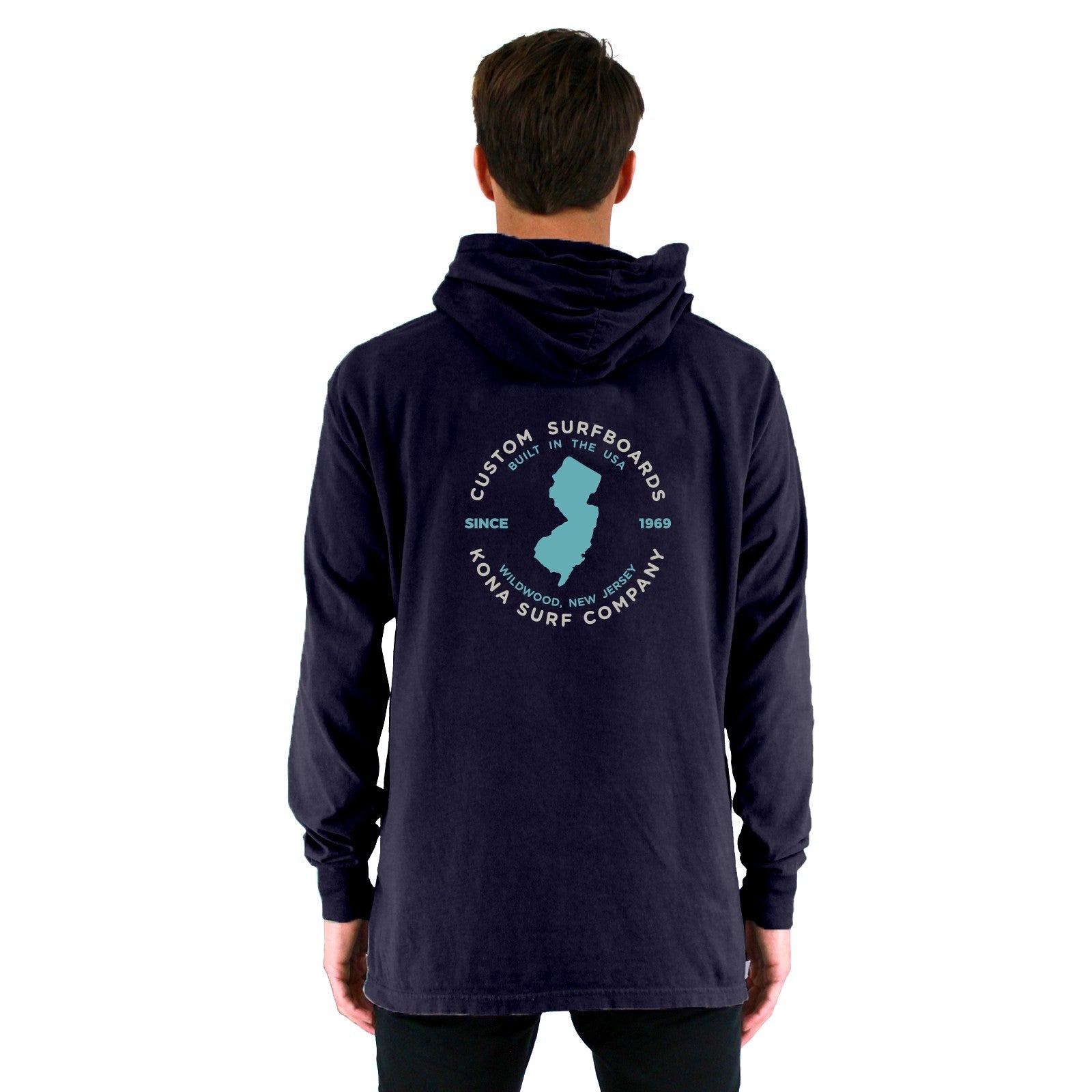 Built in Jersey Mens Light Hoodie