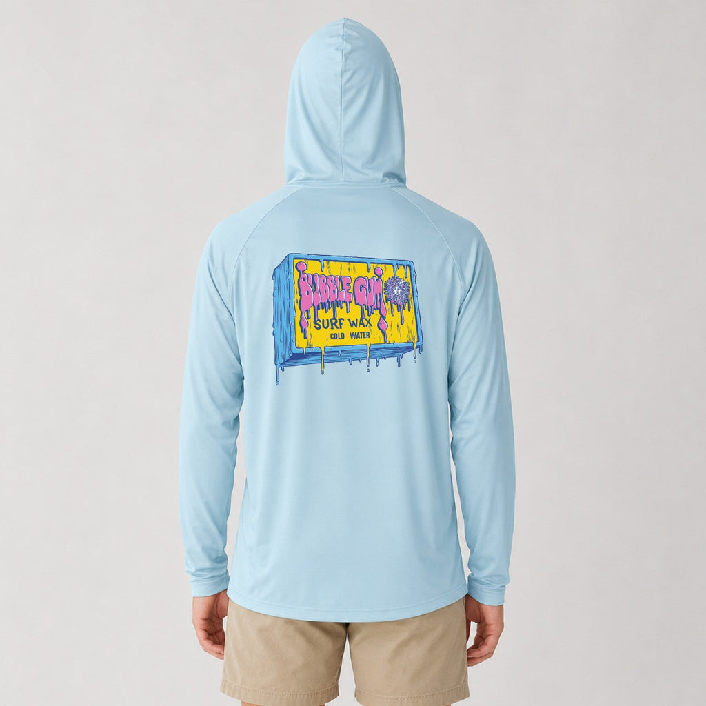 Kona x BubbleGum Collab Hooded Mens UV Sun Protection LS Shirt