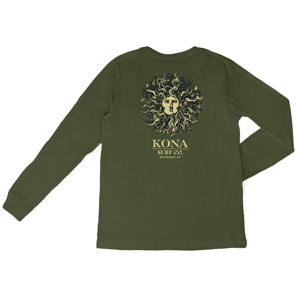 Original Sun Mens Long Sleeve Shirt