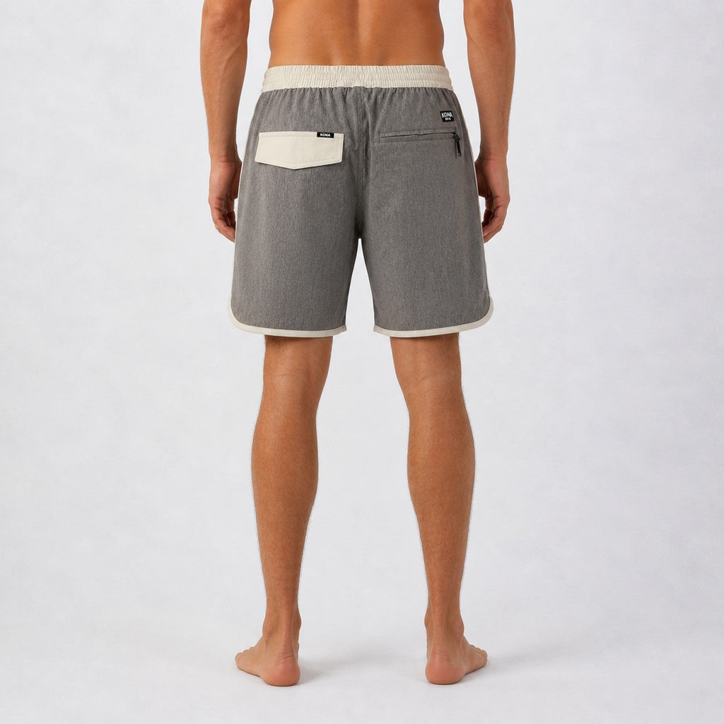 Uncomplicated Scallop 17in Mens Elastic Boardshorts