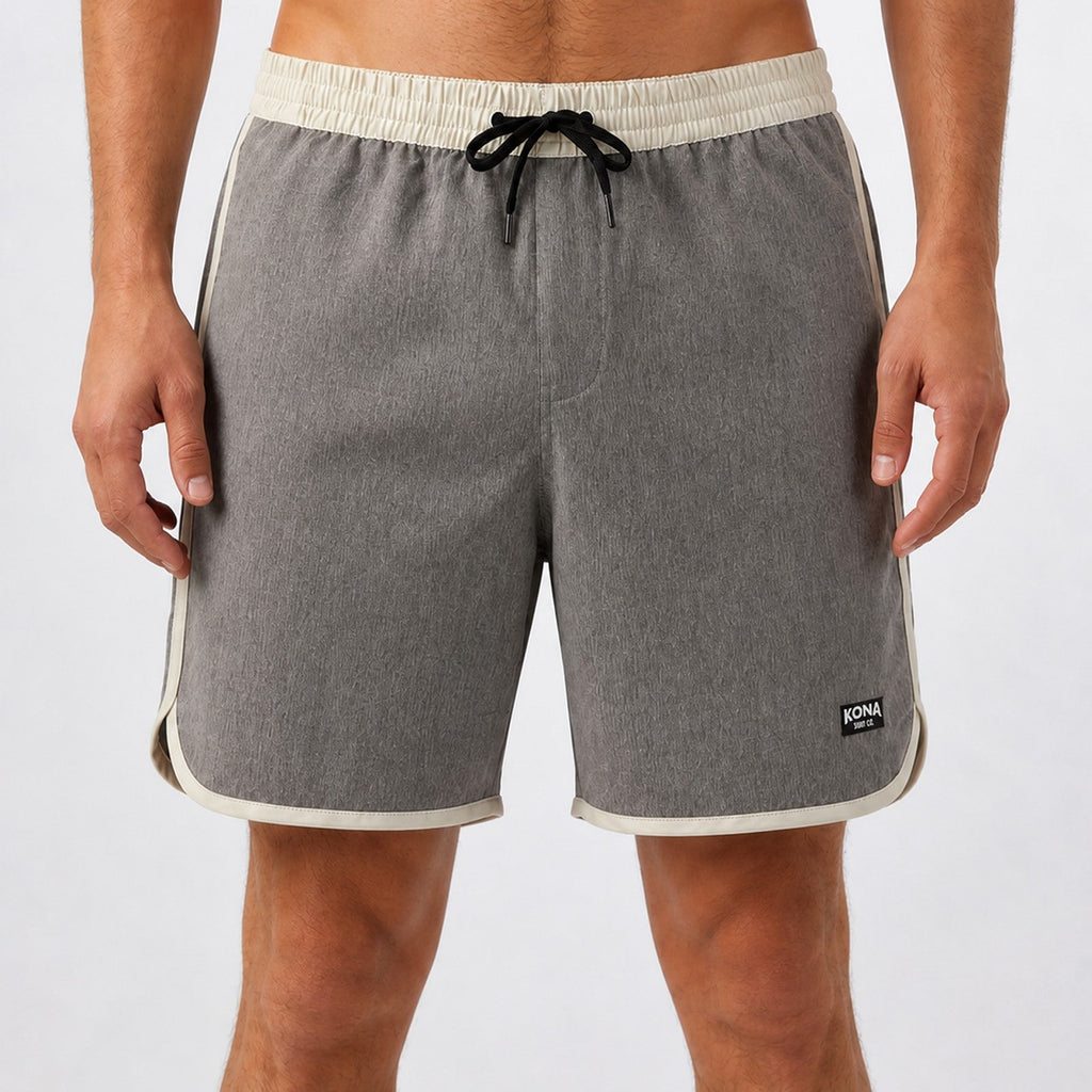 Uncomplicated Scallop 17in Mens Elastic Boardshorts