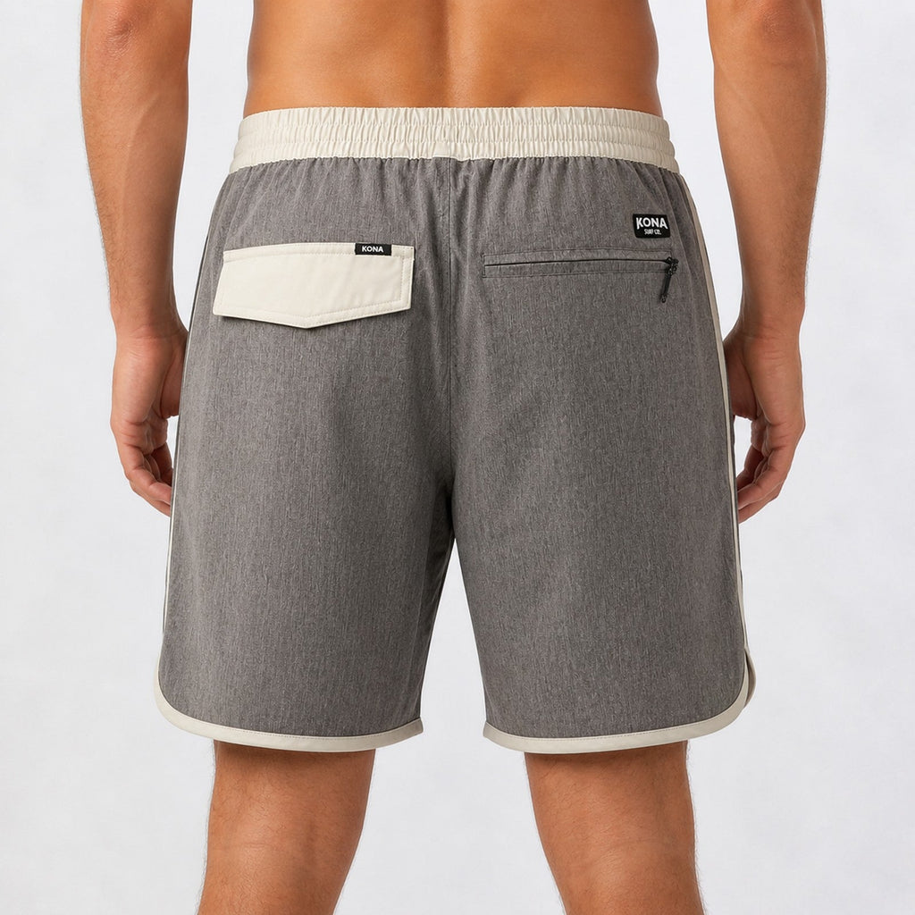 Uncomplicated Scallop 17in Mens Elastic Boardshorts