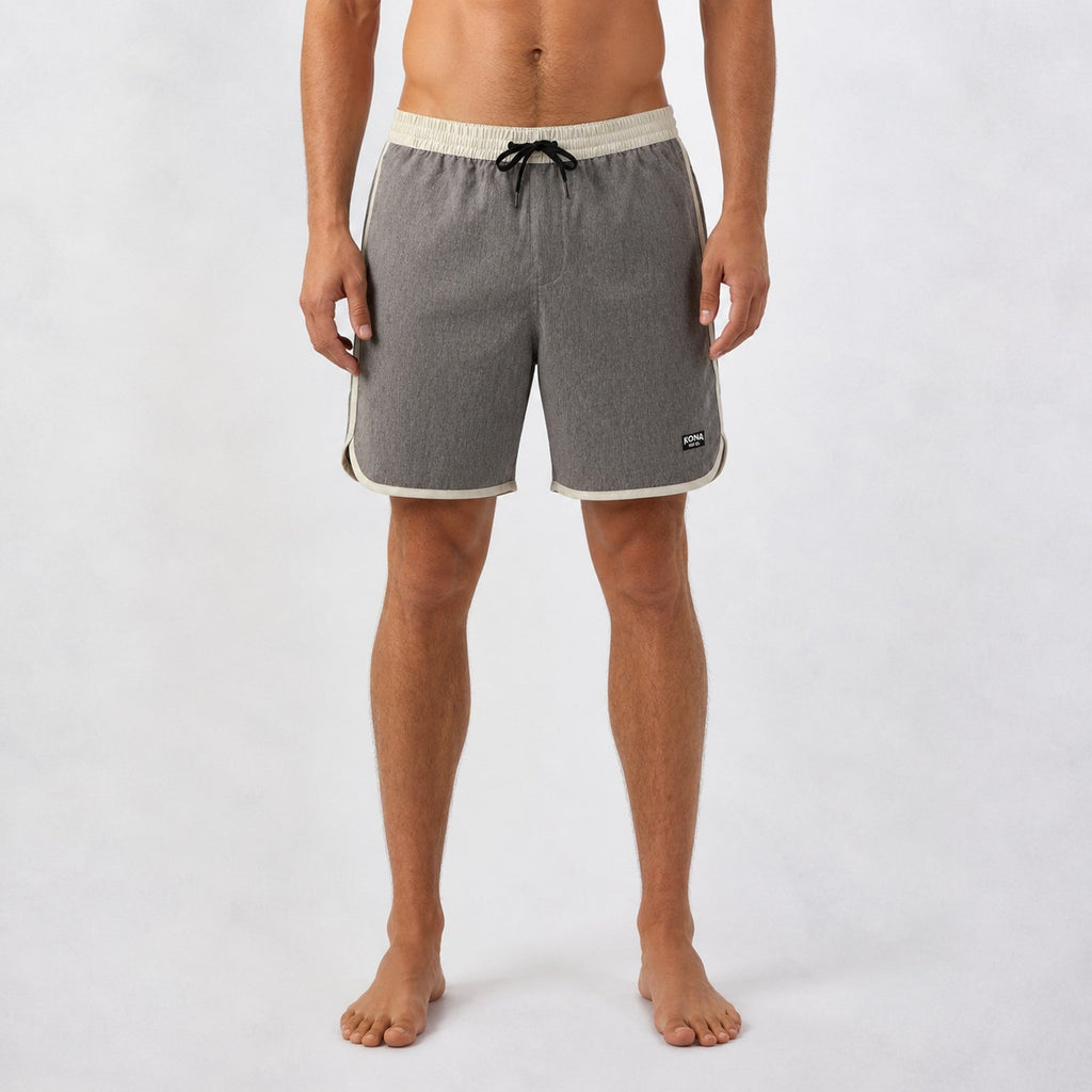 Uncomplicated Scallop 17in Mens Elastic Boardshorts