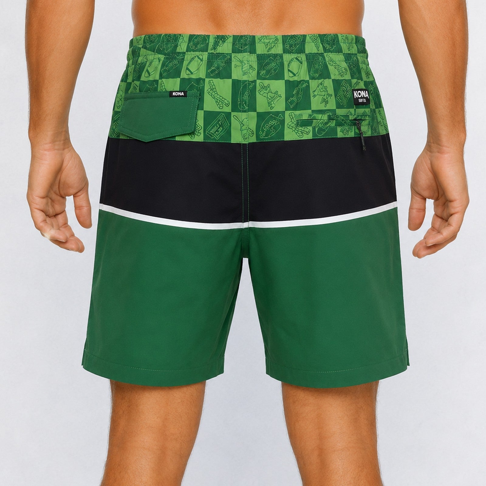 Uncomplicated 17in w/ Liner Mens Elastic Boardshorts