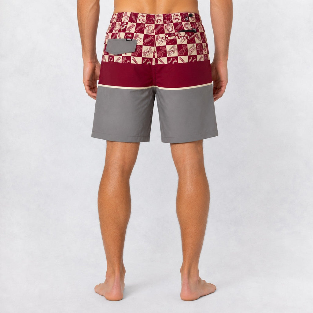 Uncomplicated 17in w/ Liner Mens Elastic Boardshorts