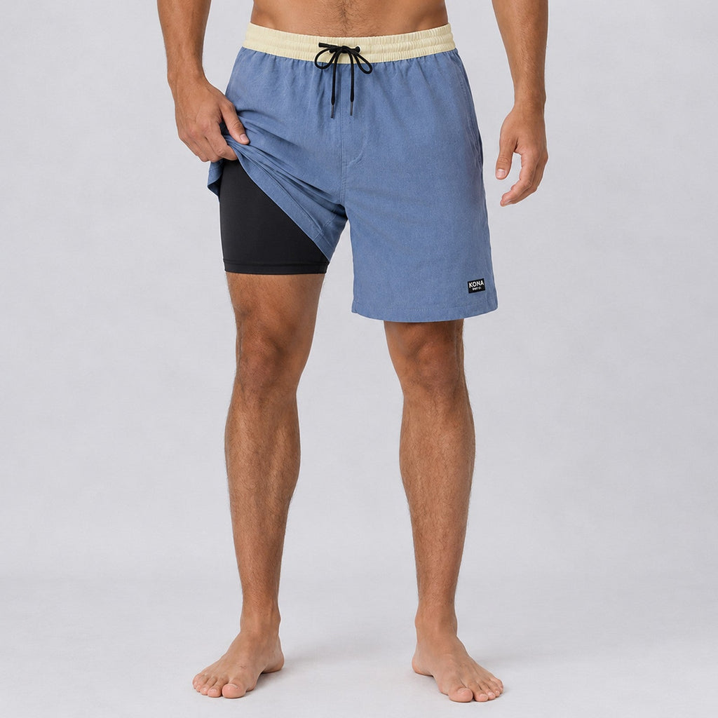 Uncomplicated 17in w/ Liner Mens Elastic Boardshorts