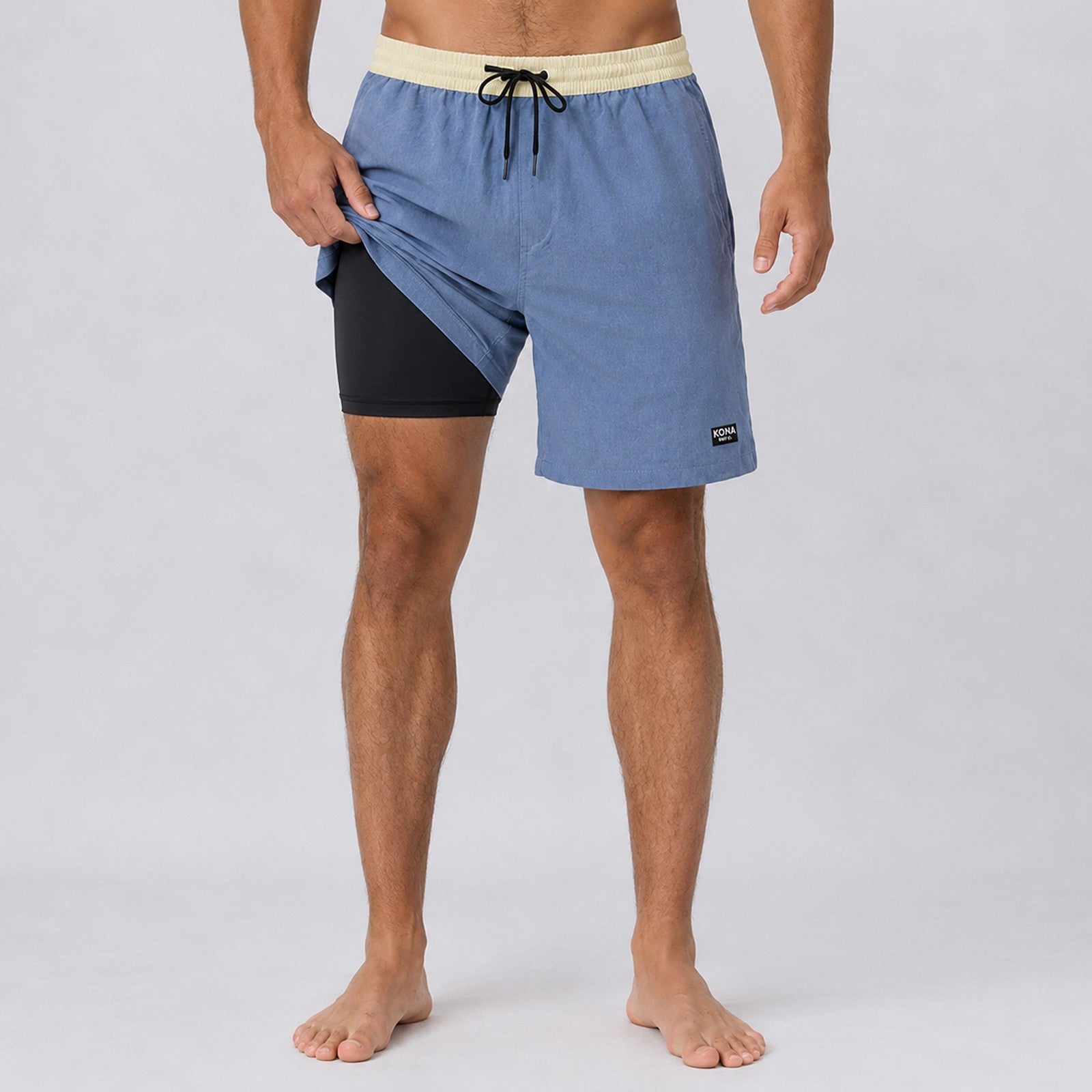 Uncomplicated 17in w/ Liner Mens Elastic Boardshorts