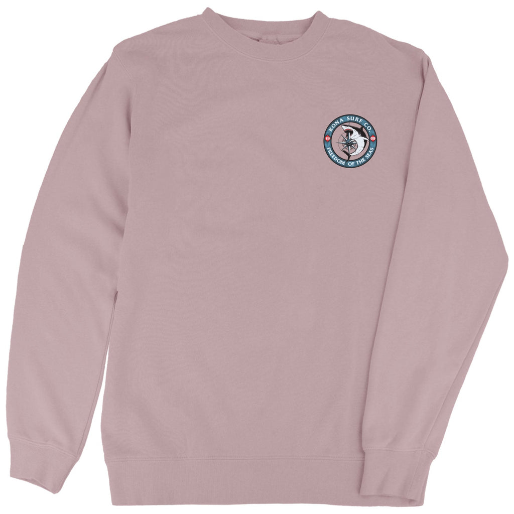 Freedom Of The Sea Mens Crew Sweatshirt