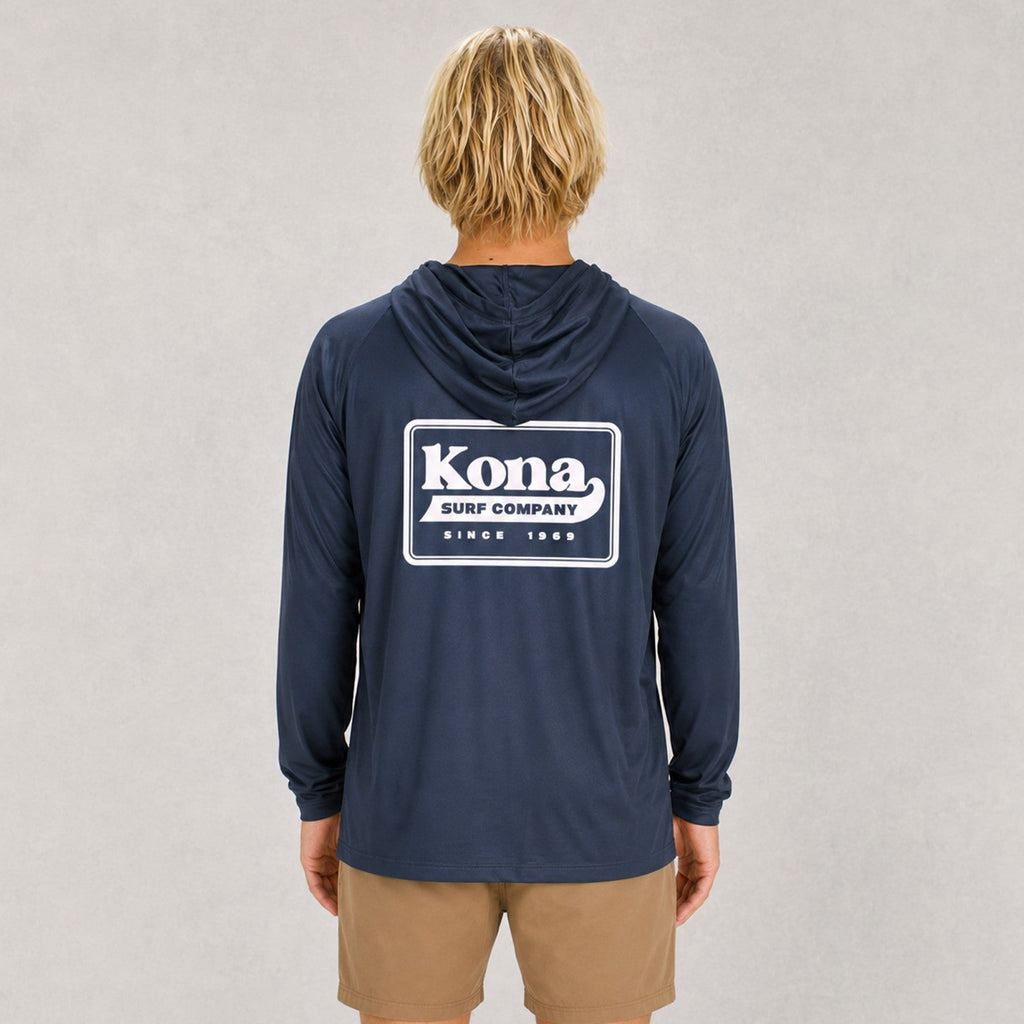 Standout Hooded Mens UV Sun Protection LS Shirt