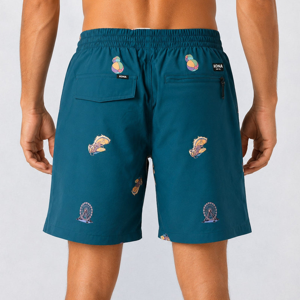 Uncomplicated 17in Mens Elastic Boardshorts