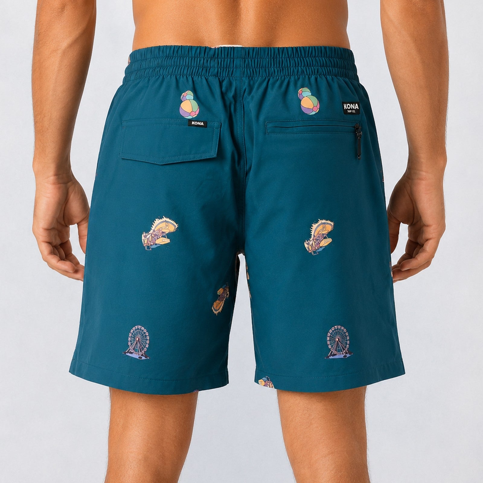 Uncomplicated 17in Mens Elastic Boardshorts