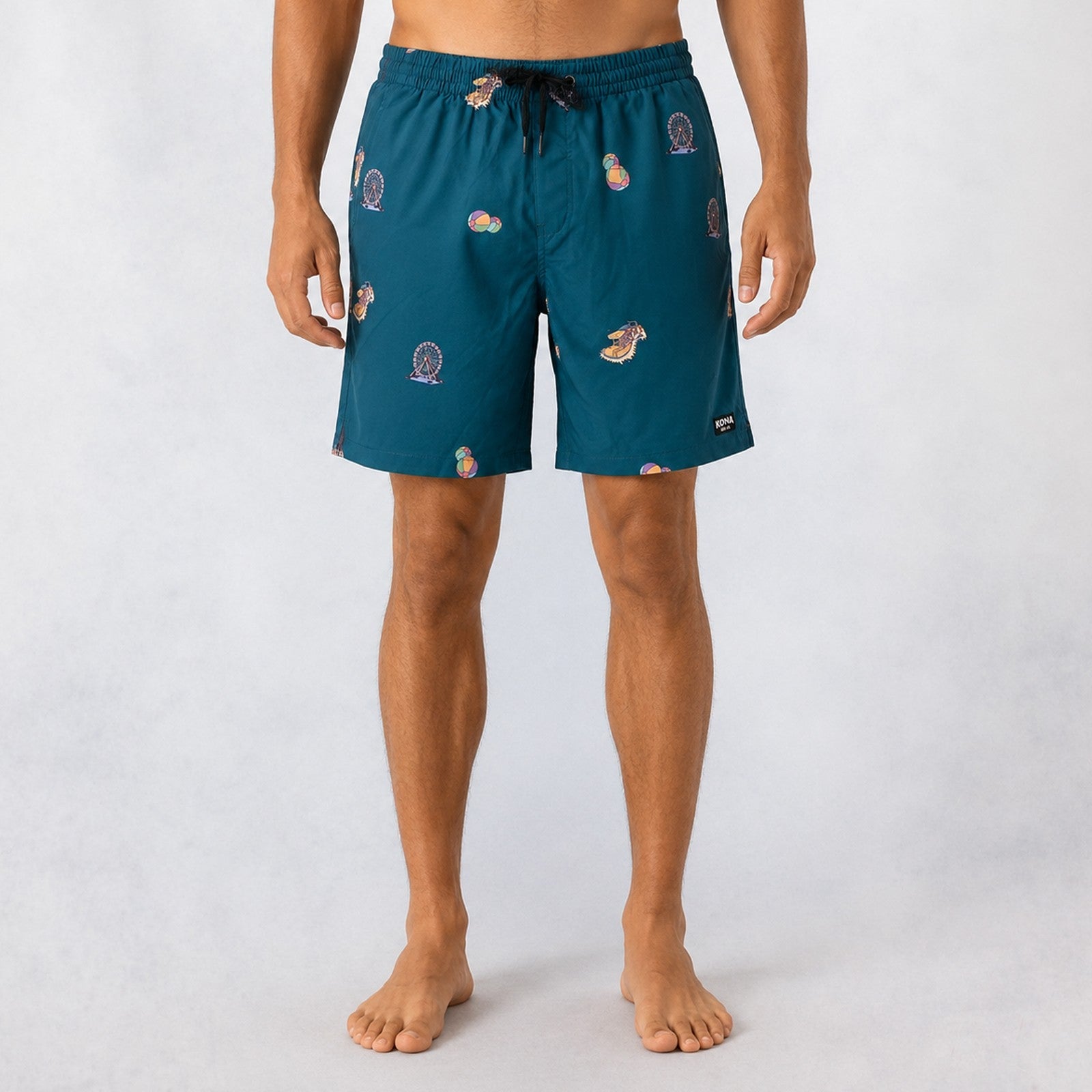 Uncomplicated 17in Mens Elastic Boardshorts