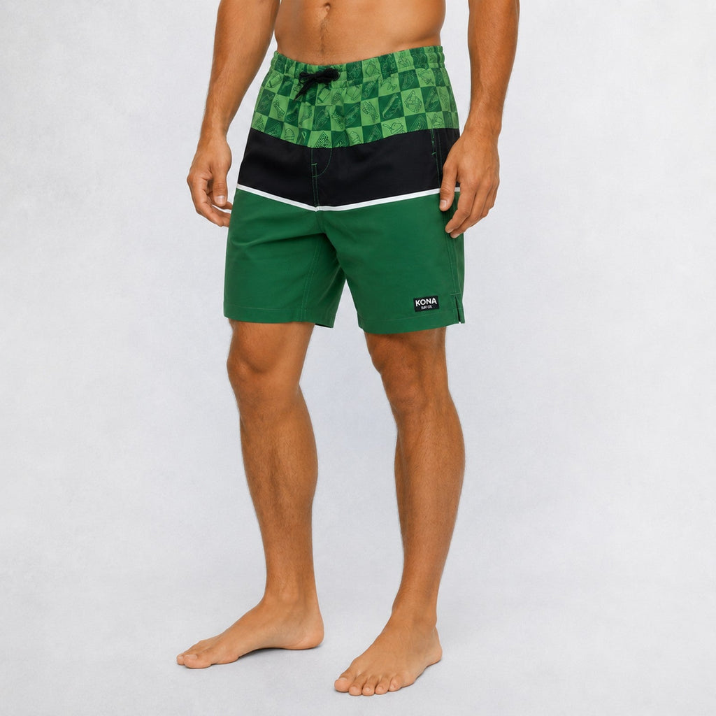 Uncomplicated 17in Mens Elastic Boardshorts