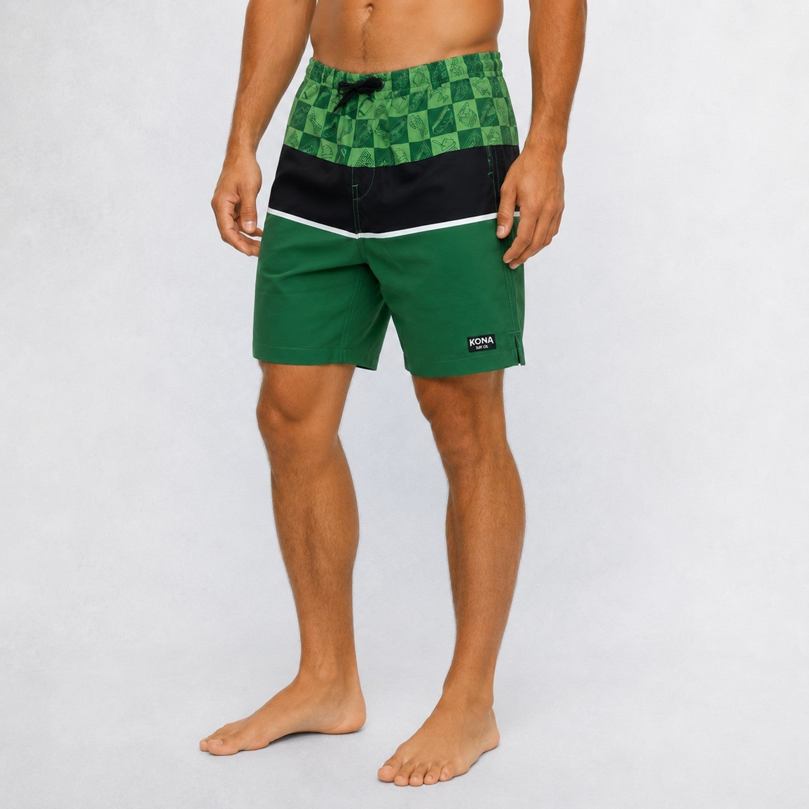 Uncomplicated 17in Mens Elastic Boardshorts