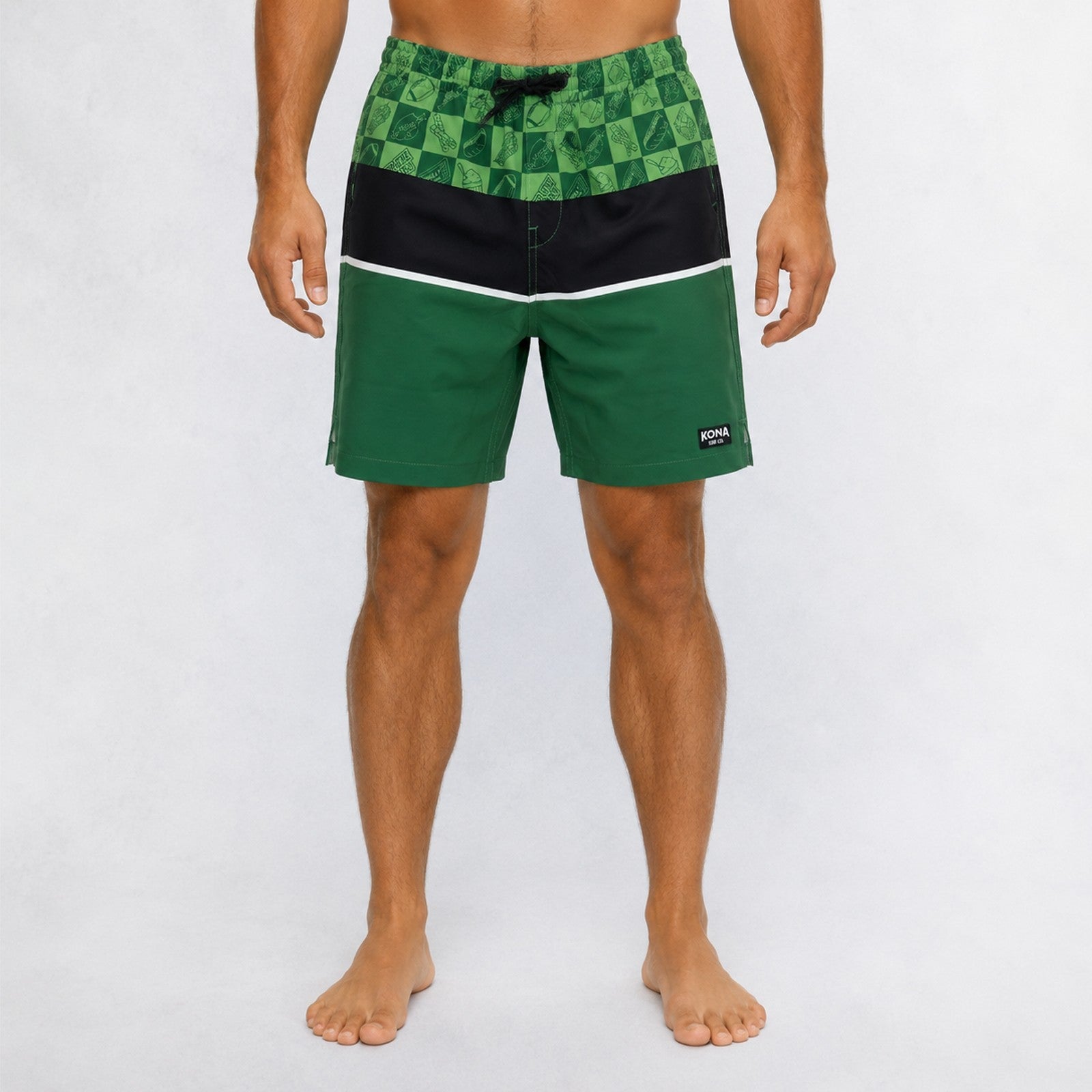 Uncomplicated 17in Mens Elastic Boardshorts