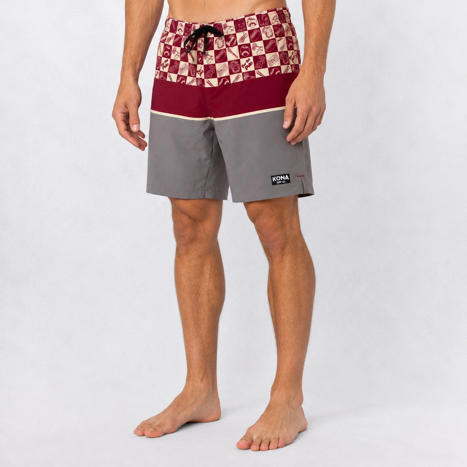 Uncomplicated 17in Mens Elastic Boardshorts