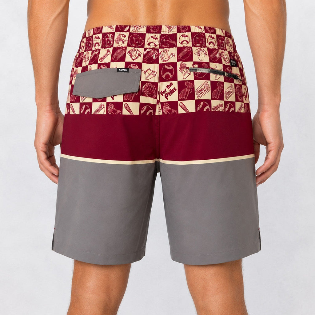 Uncomplicated 17in Mens Elastic Boardshorts