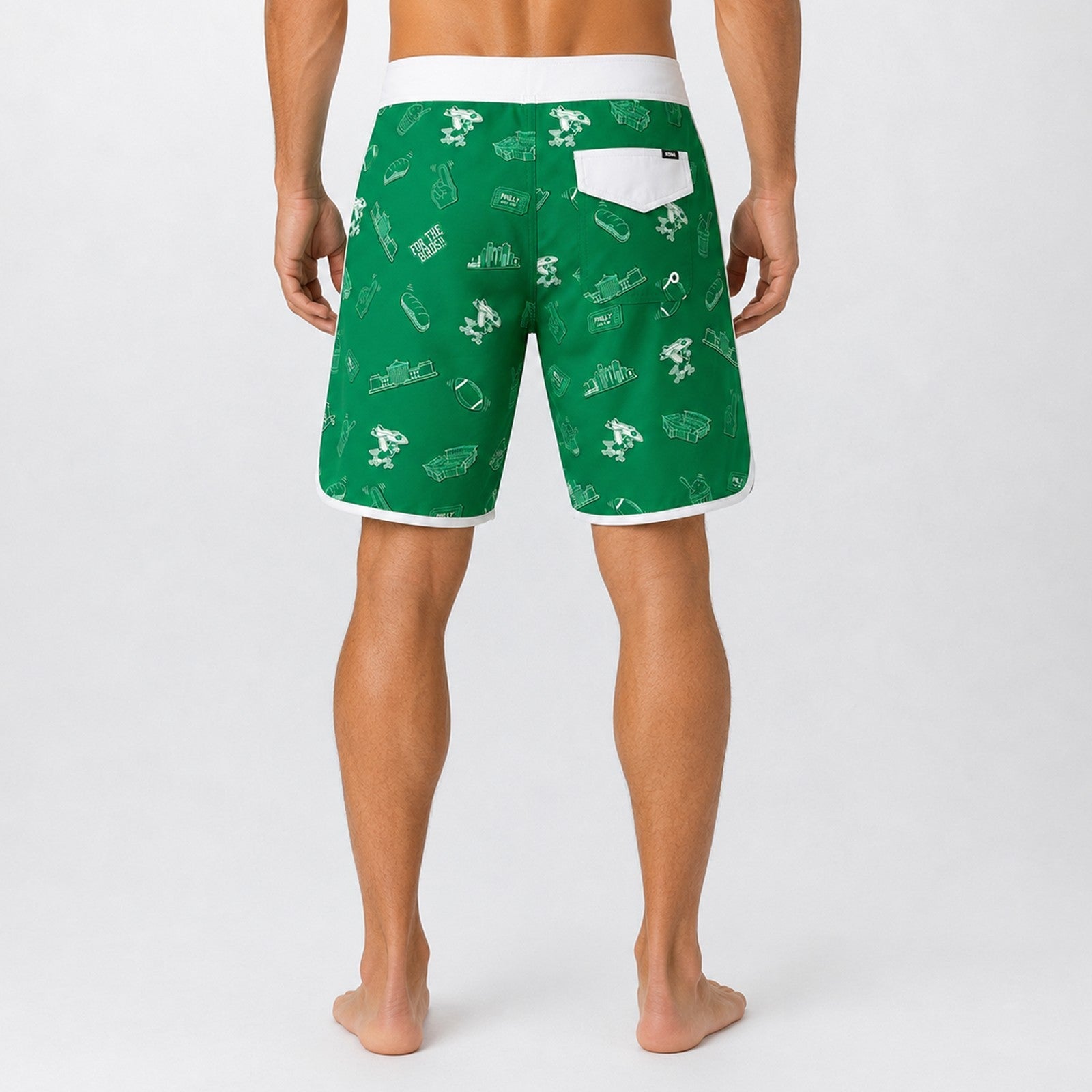 Drifter Scallop 18in Mens Boardshorts