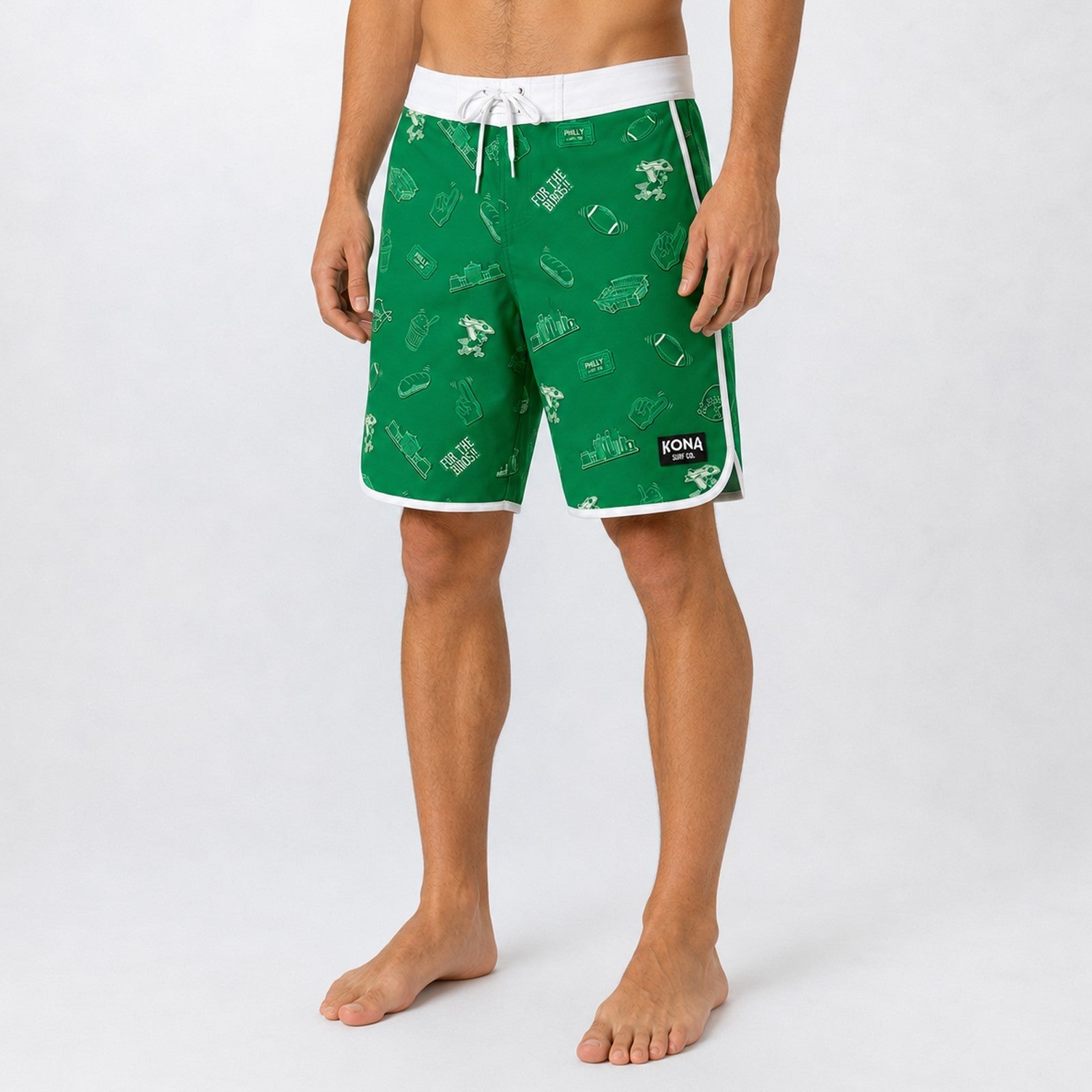 Drifter Scallop 18in Mens Boardshorts