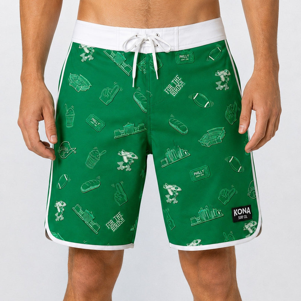 Drifter Scallop 18in Mens Boardshorts