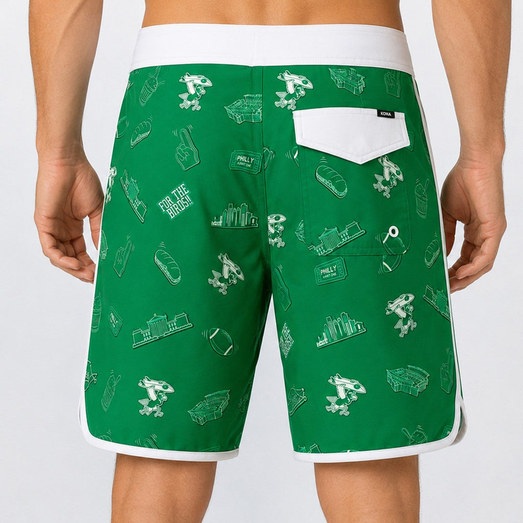 Drifter Scallop 18in Mens Boardshorts