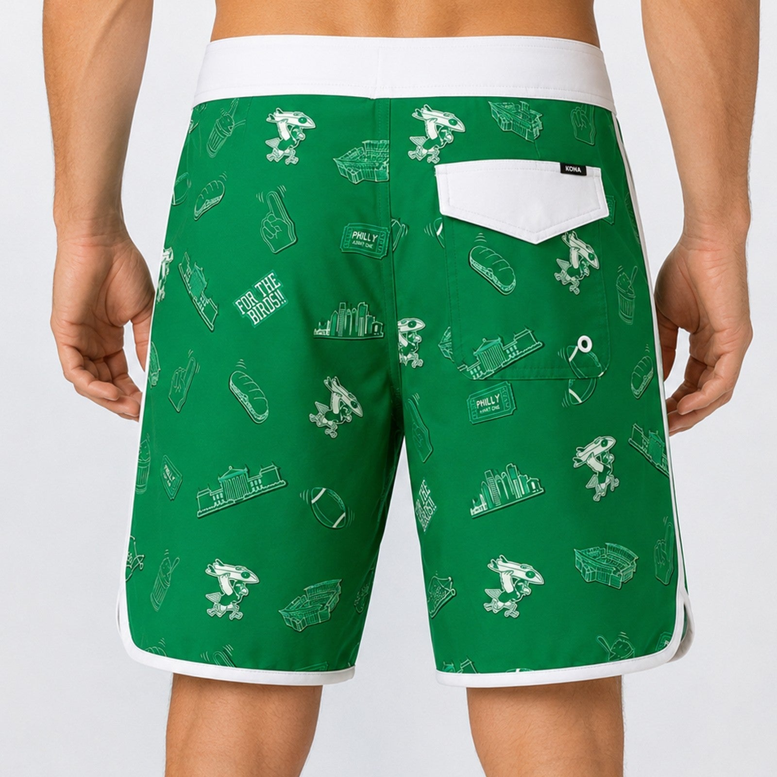 Drifter Scallop 18in Mens Boardshorts