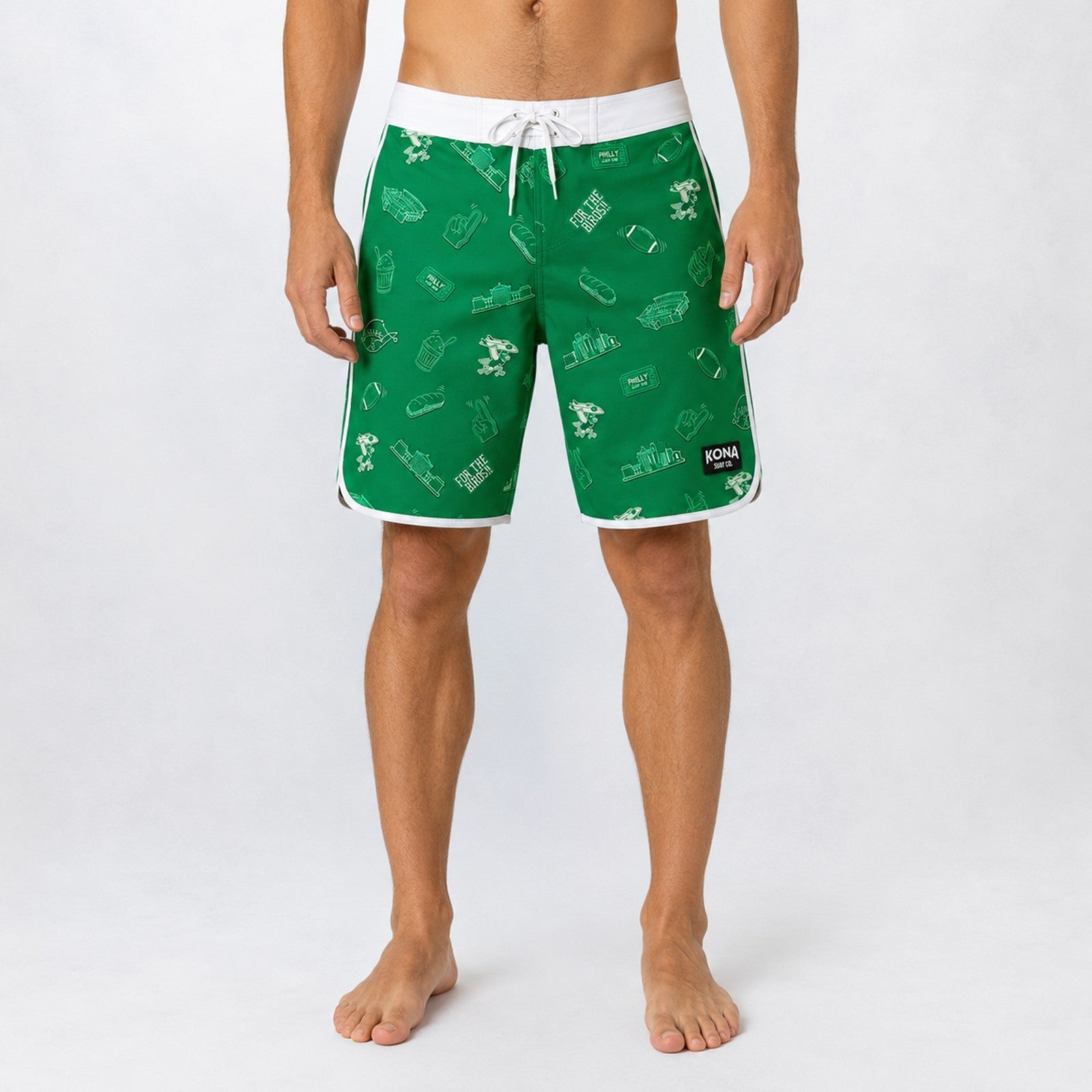 Drifter Scallop 18in Mens Boardshorts