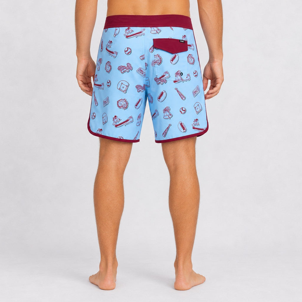 Drifter Scallop 18in Mens Boardshorts