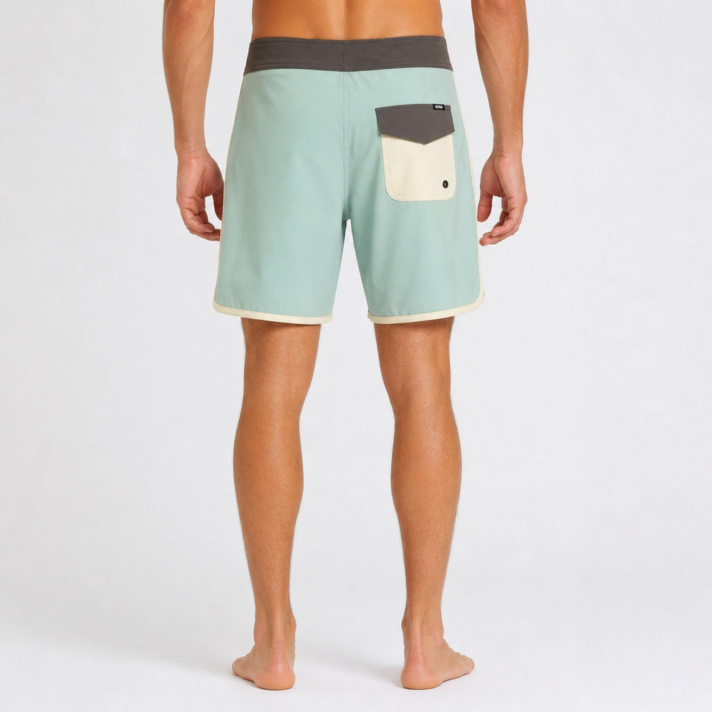 Drifter Scallop 18in Mens Boardshorts