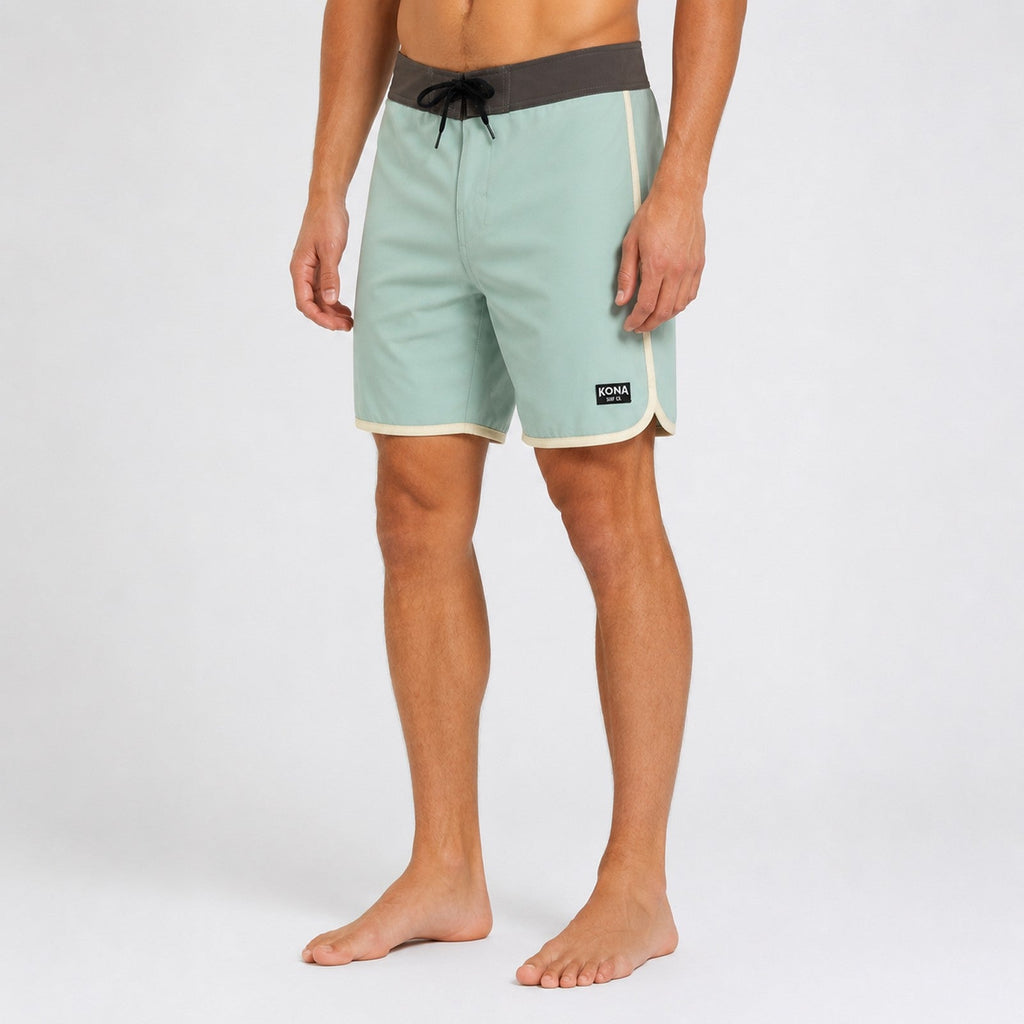 Drifter Scallop 18in Mens Boardshorts