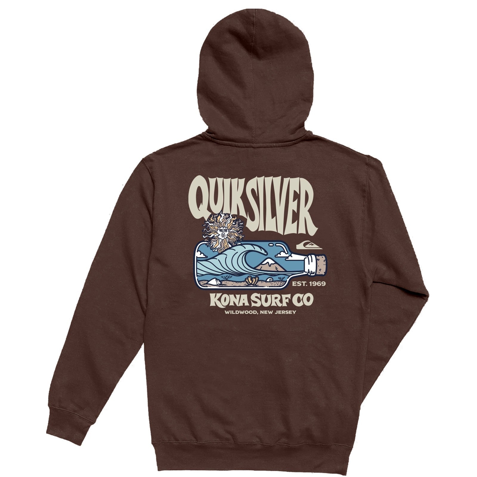 Kona x Quiksilver 2026 Collab Mens Pullover Hoodie