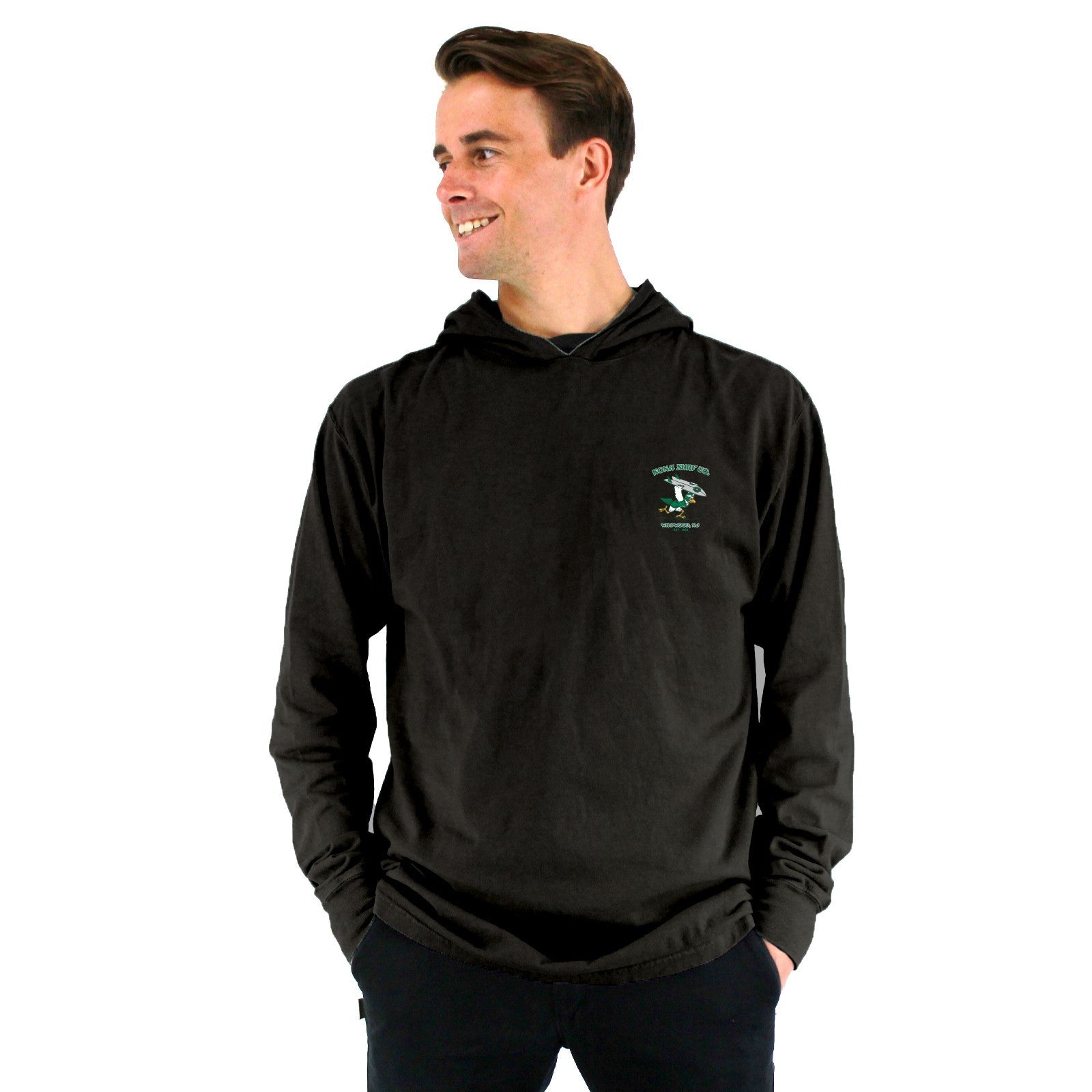 For the Birds Mens Light Hoodie