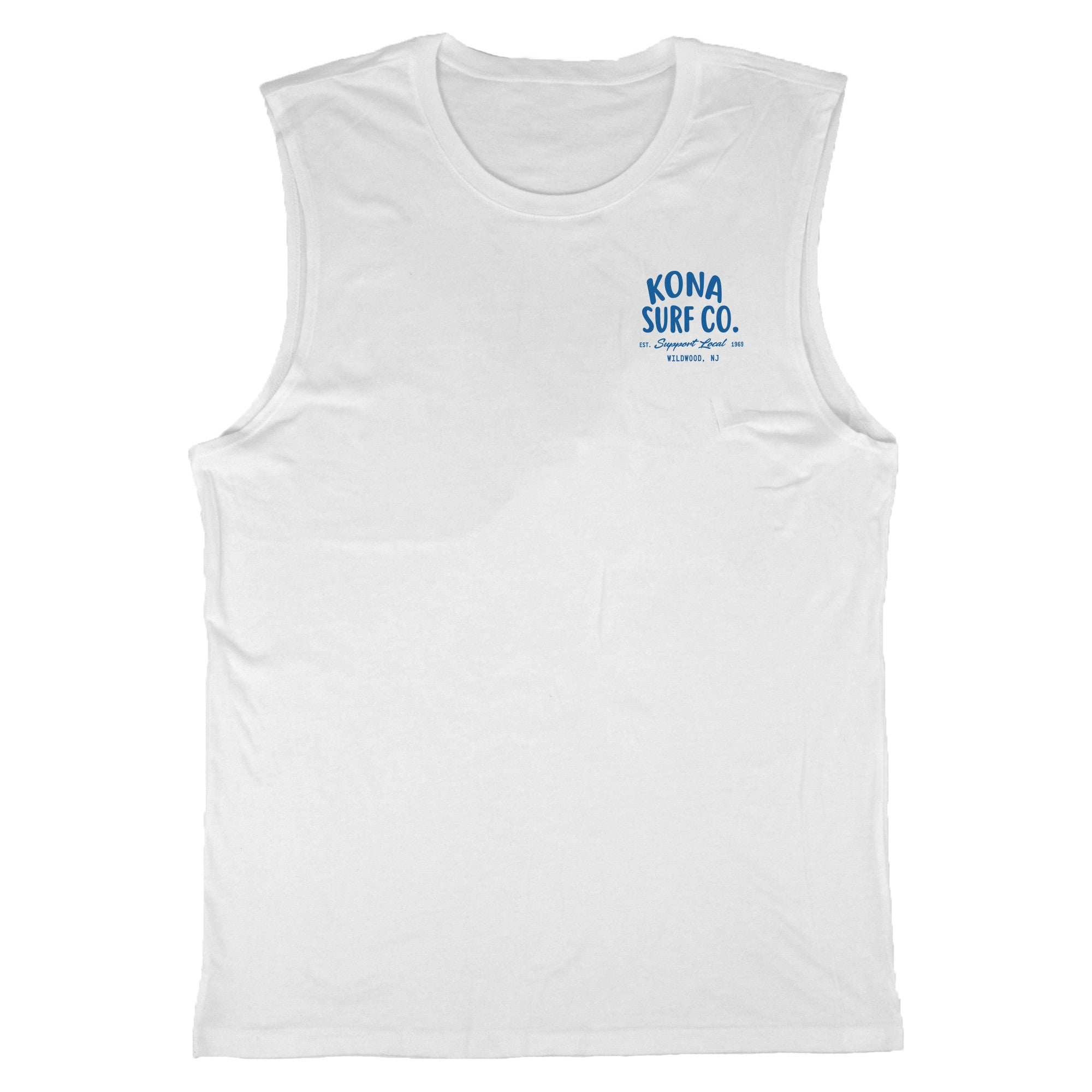 Support Your Local Surf Shop Mens Muscle Tee