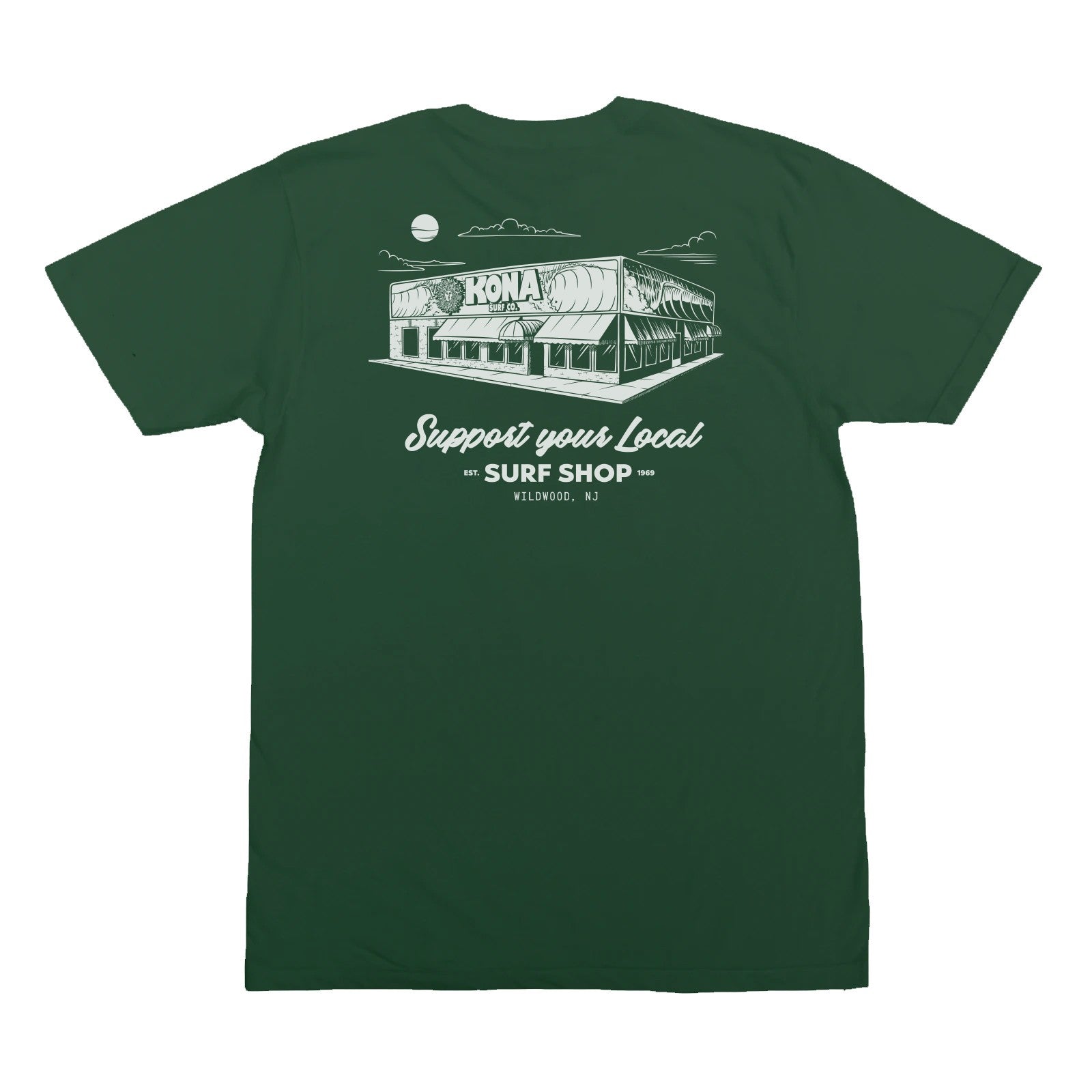 Support Your Local Surf Shop Mens T-Shirt
