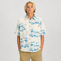 Ocean Lines Mens SS Woven