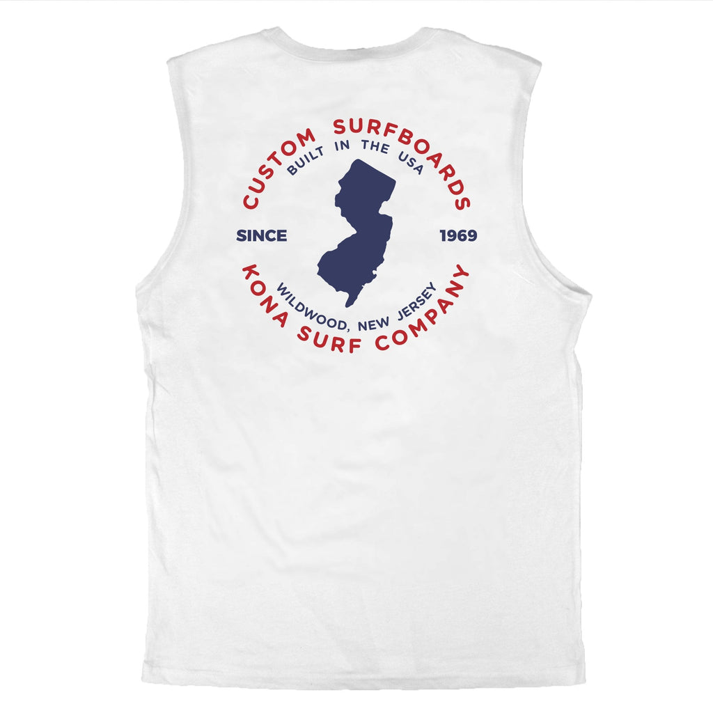 Built in Jersey Mens Muscle Tee