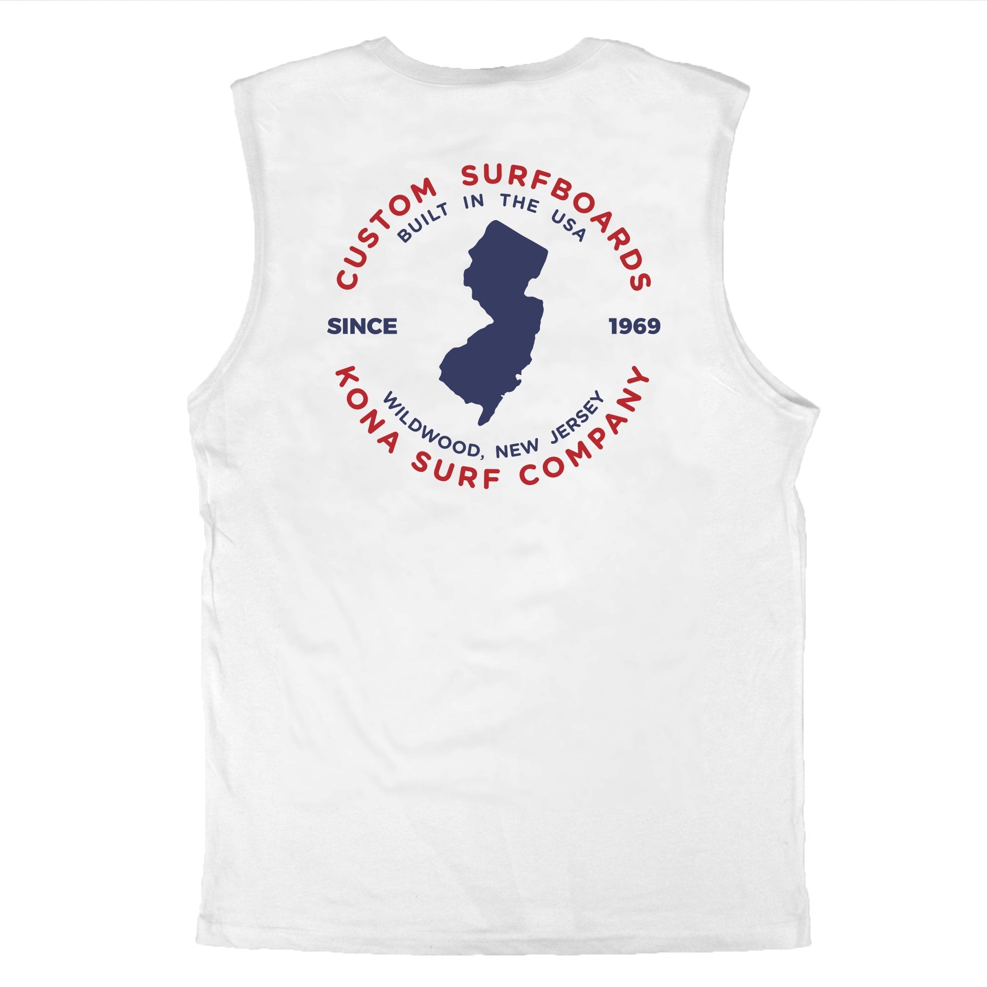 Built in Jersey Mens Muscle Tee