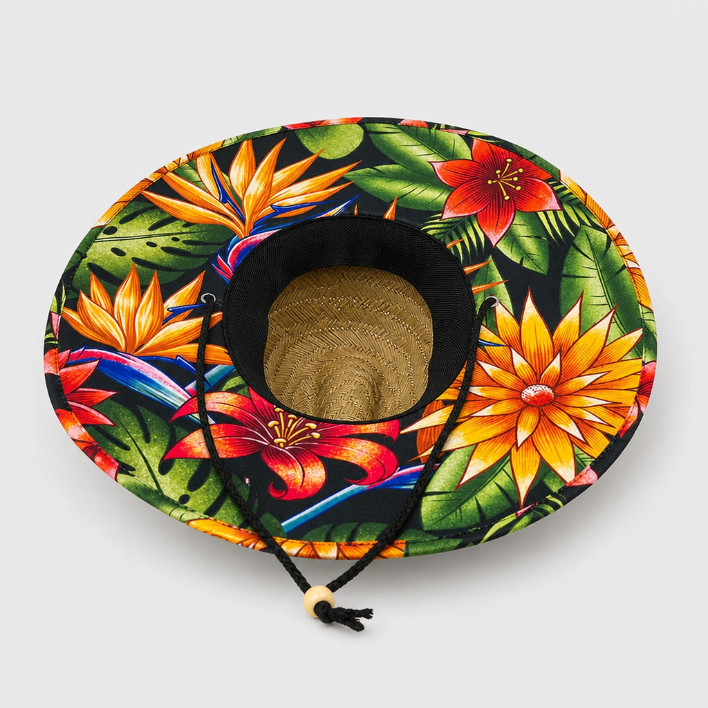Traveler UPF 50+ Lifeguard Mens Straw Hat