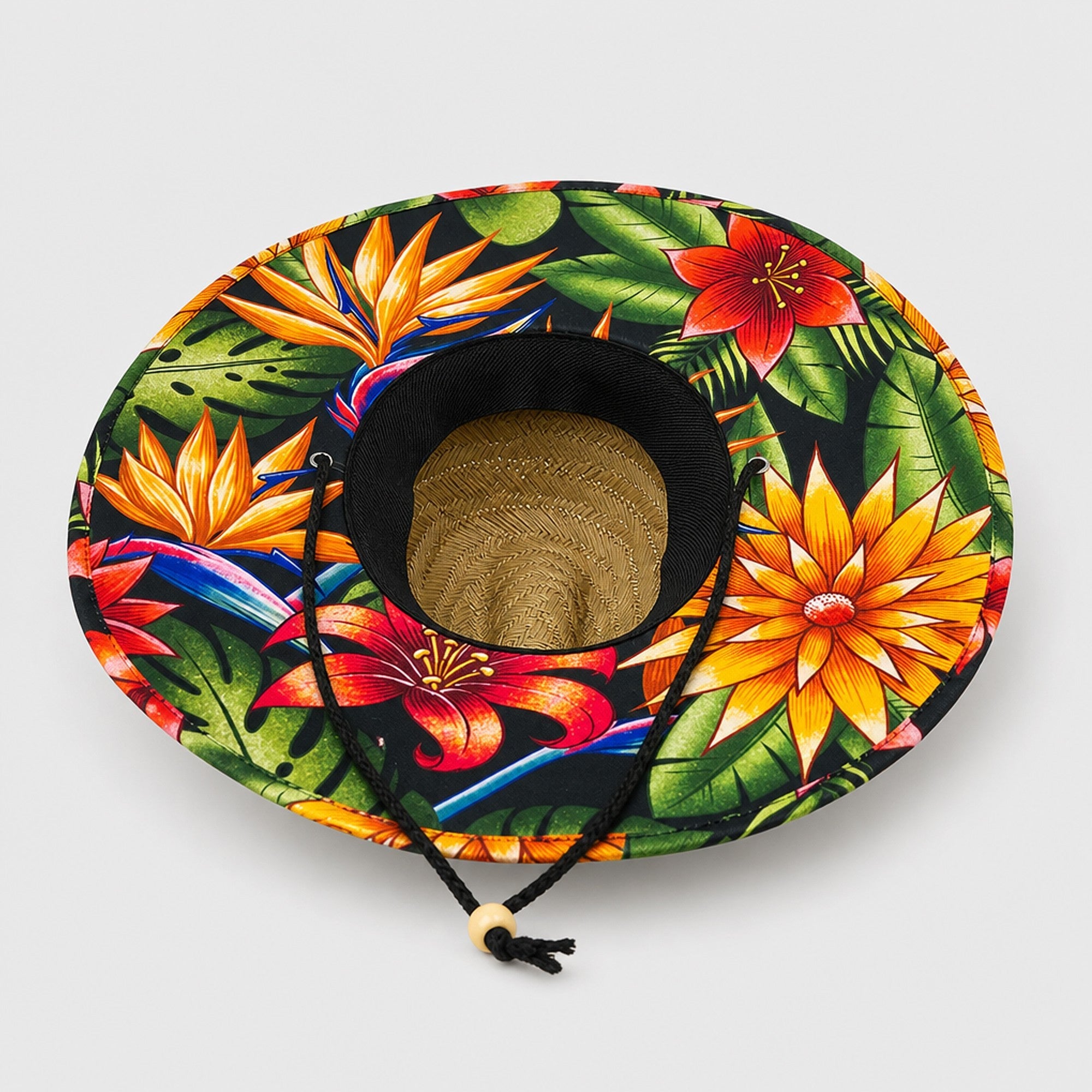 Traveler UPF 50+ Lifeguard Mens Straw Hat