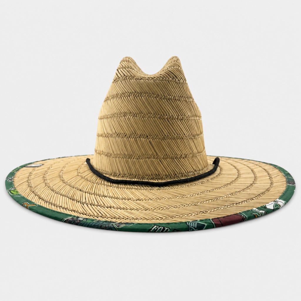 Traveler UPF 50+ Lifeguard Mens Straw Hat