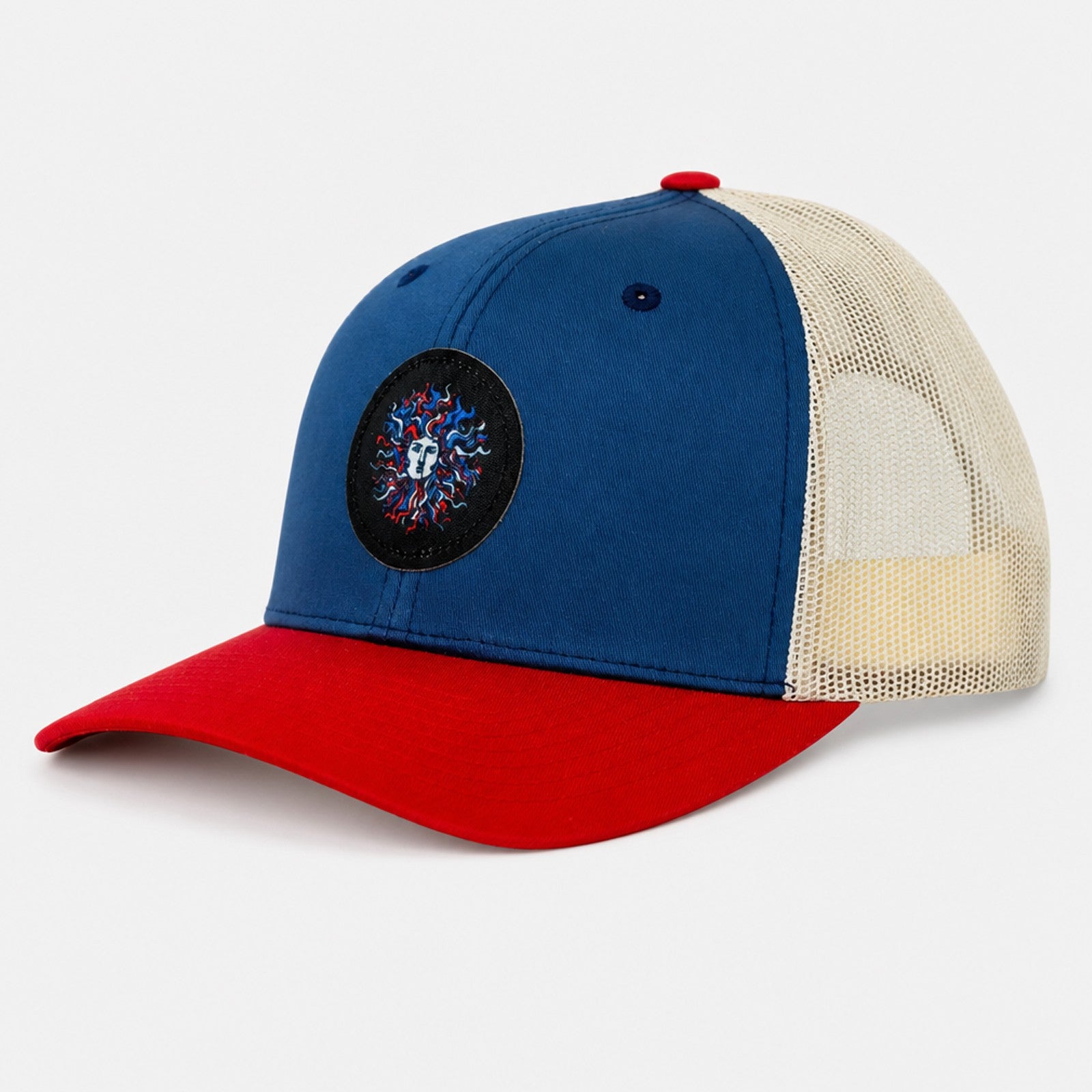 Original Sun Round Mens Snapback Hat