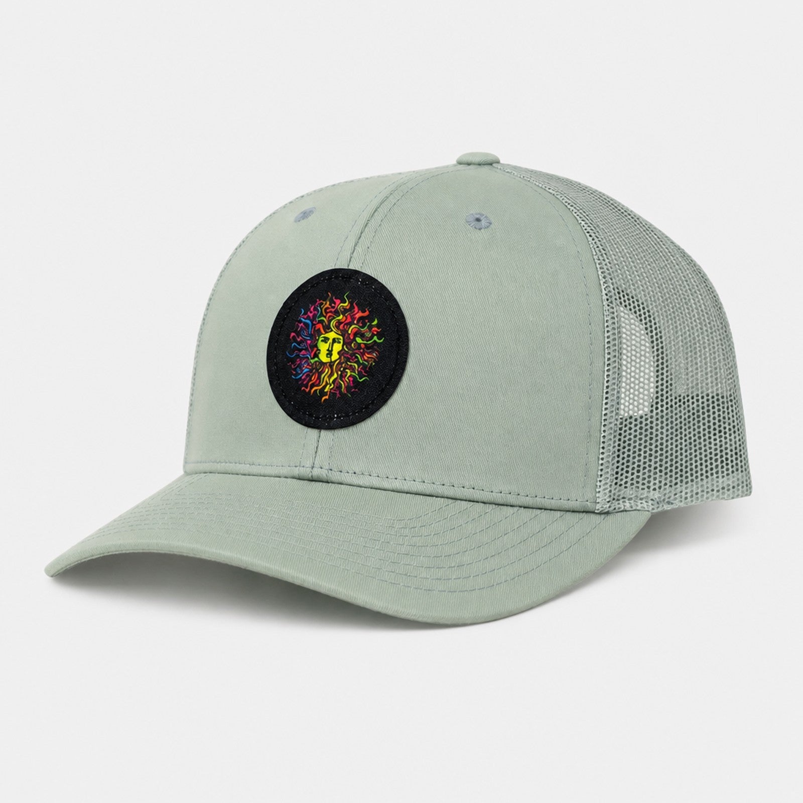 Original Sun Round Mens Snapback Hat