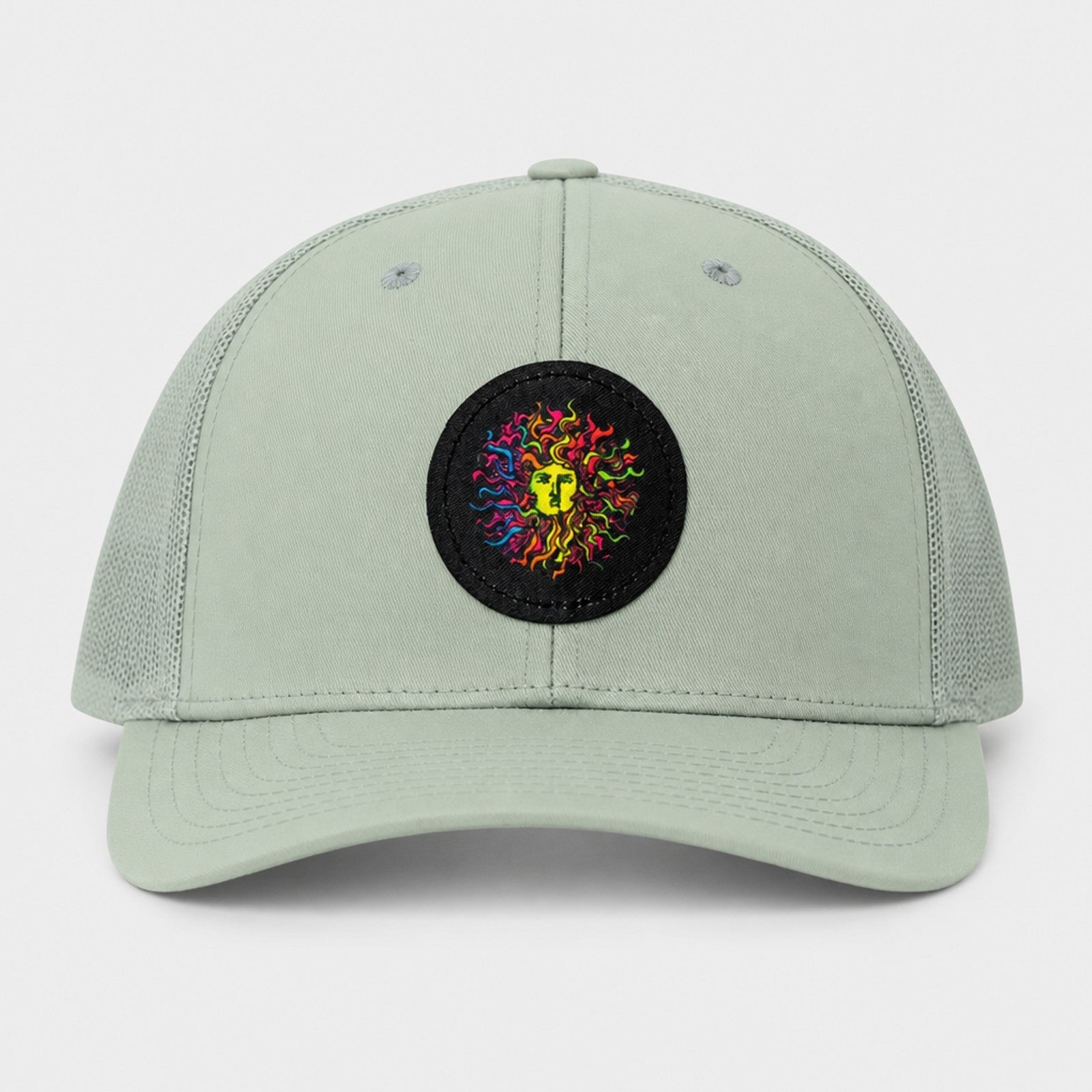 Original Sun Round Mens Snapback Hat