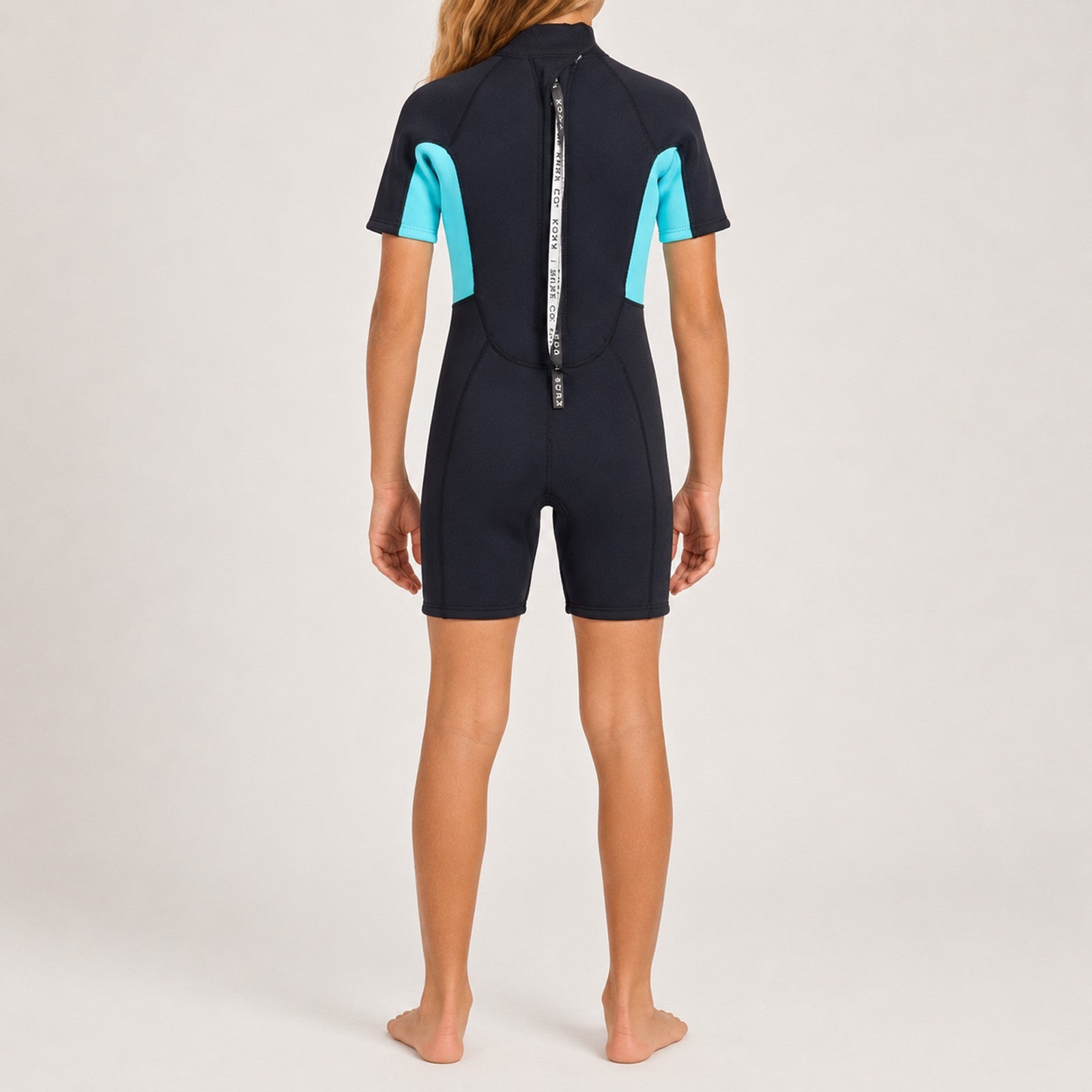 Union Jr Girls 2MM Backzip S/S Youth Springsuit