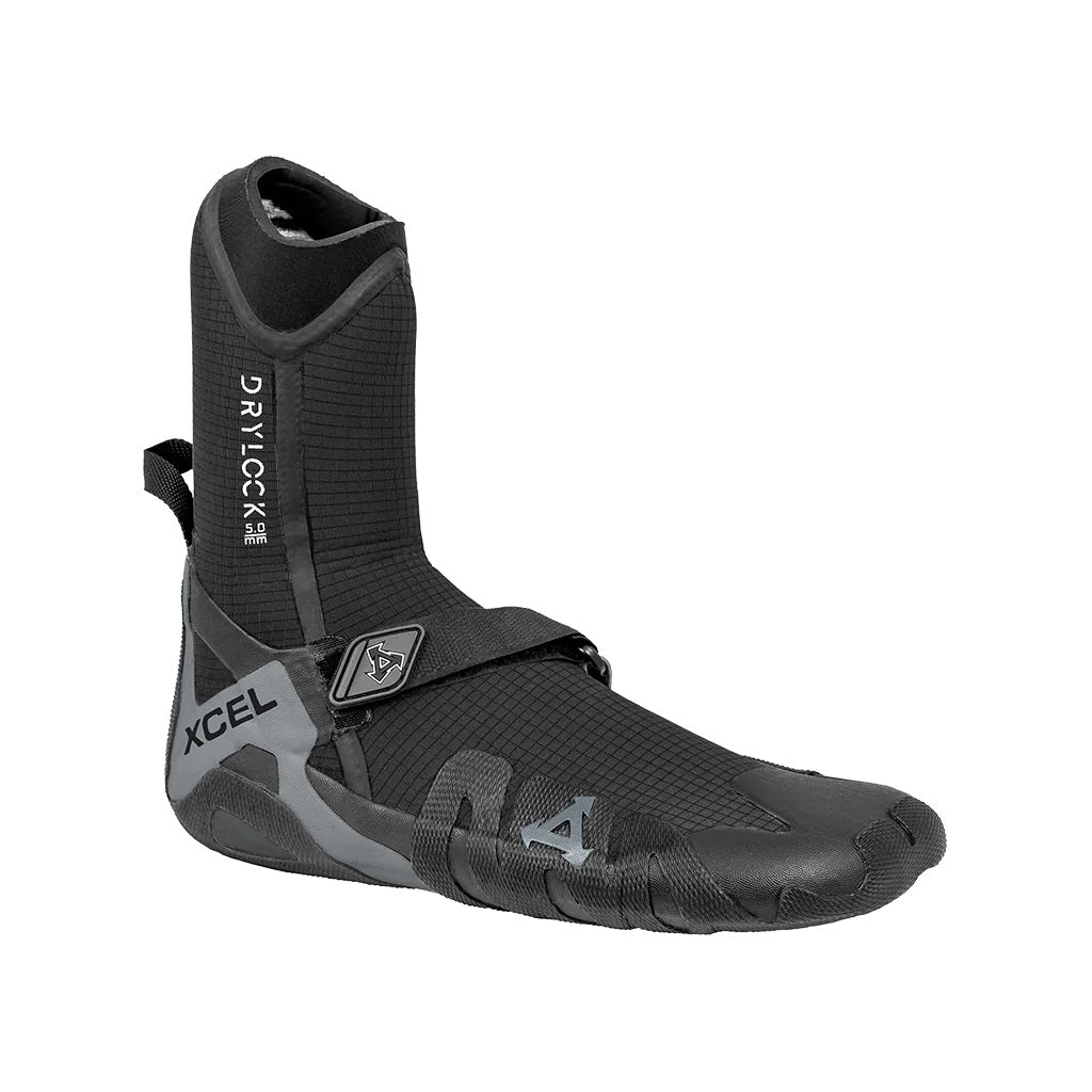 Xcel Drylock 5mm Round Toe Wetsuit Booties