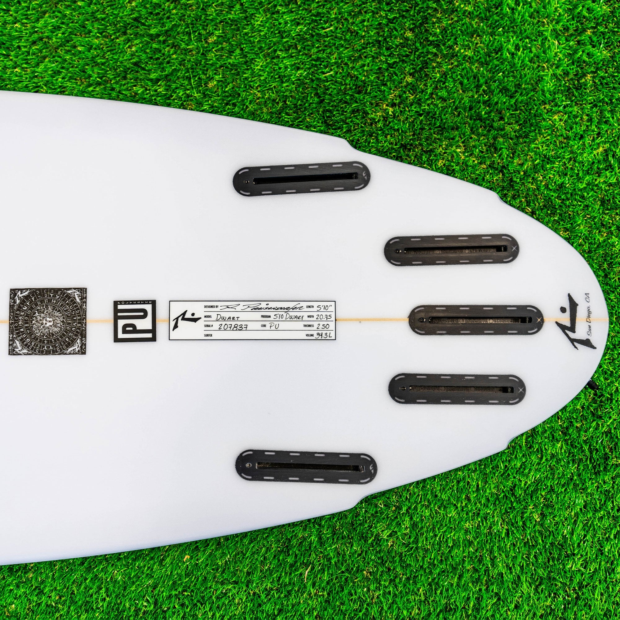Rusty Surfboards Dwart Surfboard