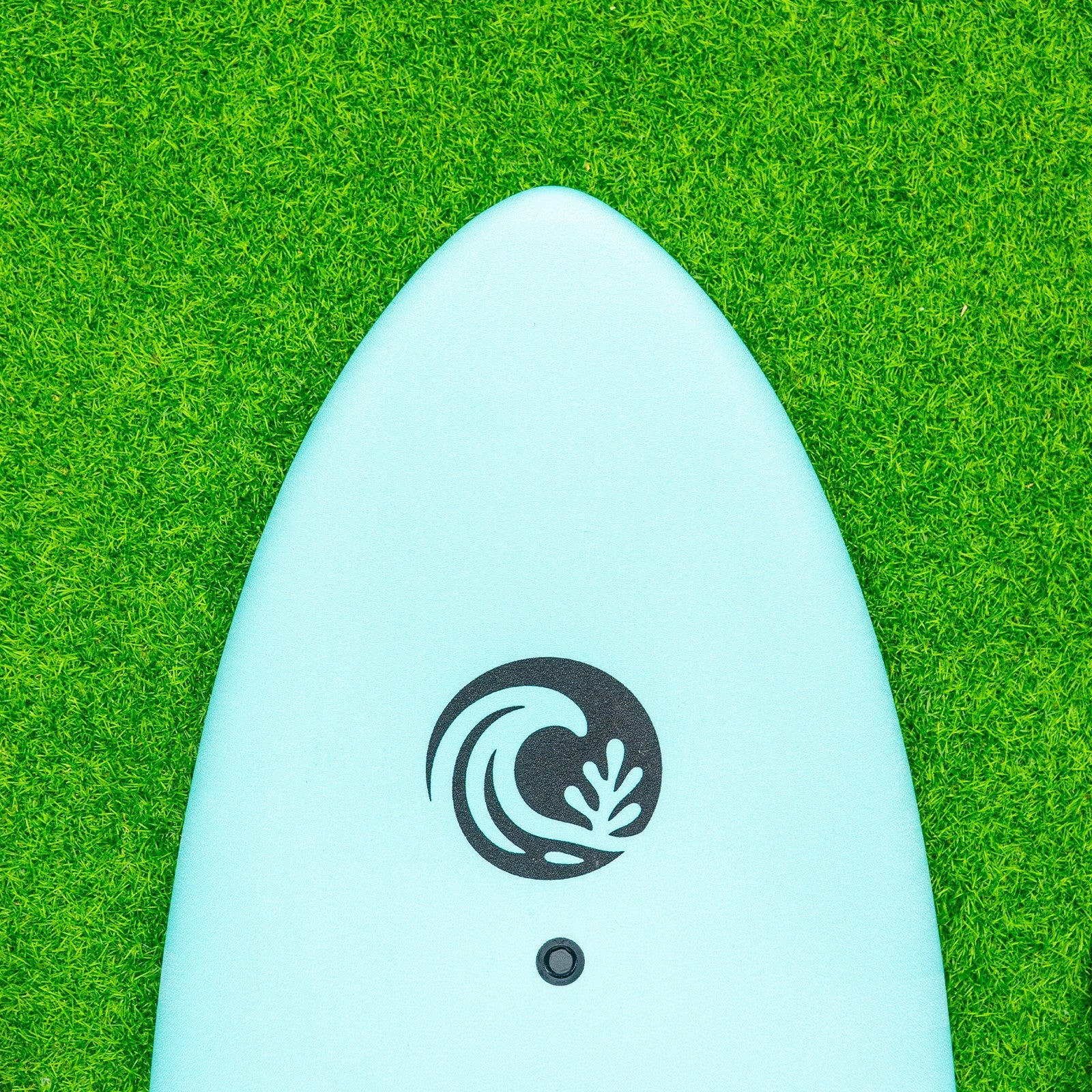 KO'A Lemon Pop 5ft 10in Small Wave - Soft Top Foam Surfboard - Includes Leash and Fins