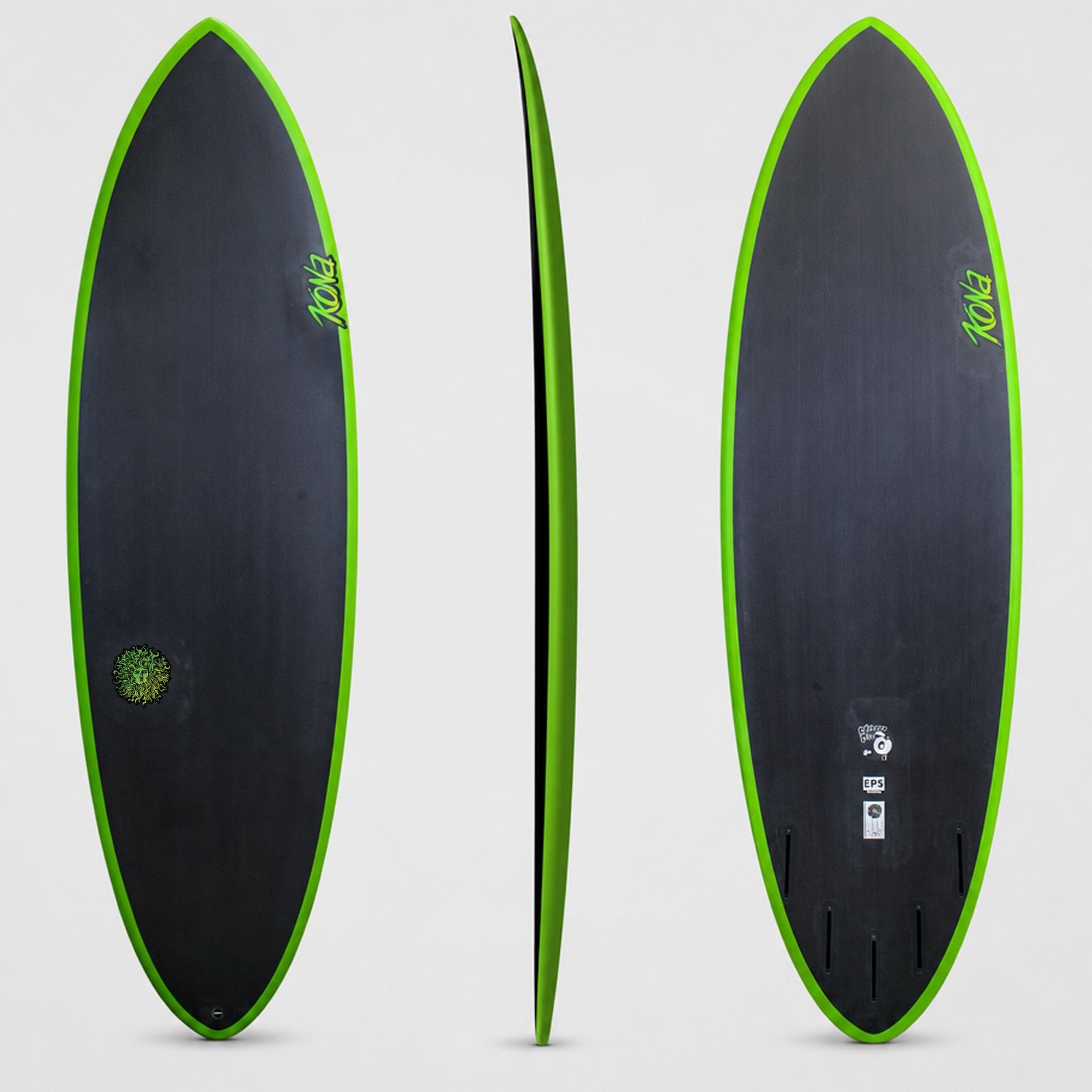 Peach Pit EPS Dark Phantom Series Surfboard