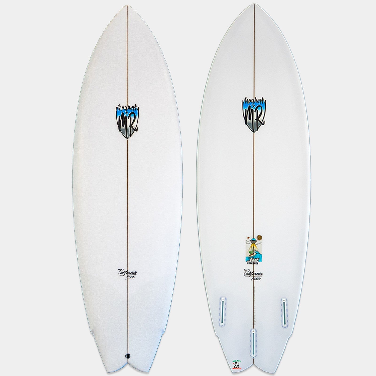 Lost Mr X Mayhem Califonia Twin Surfboard